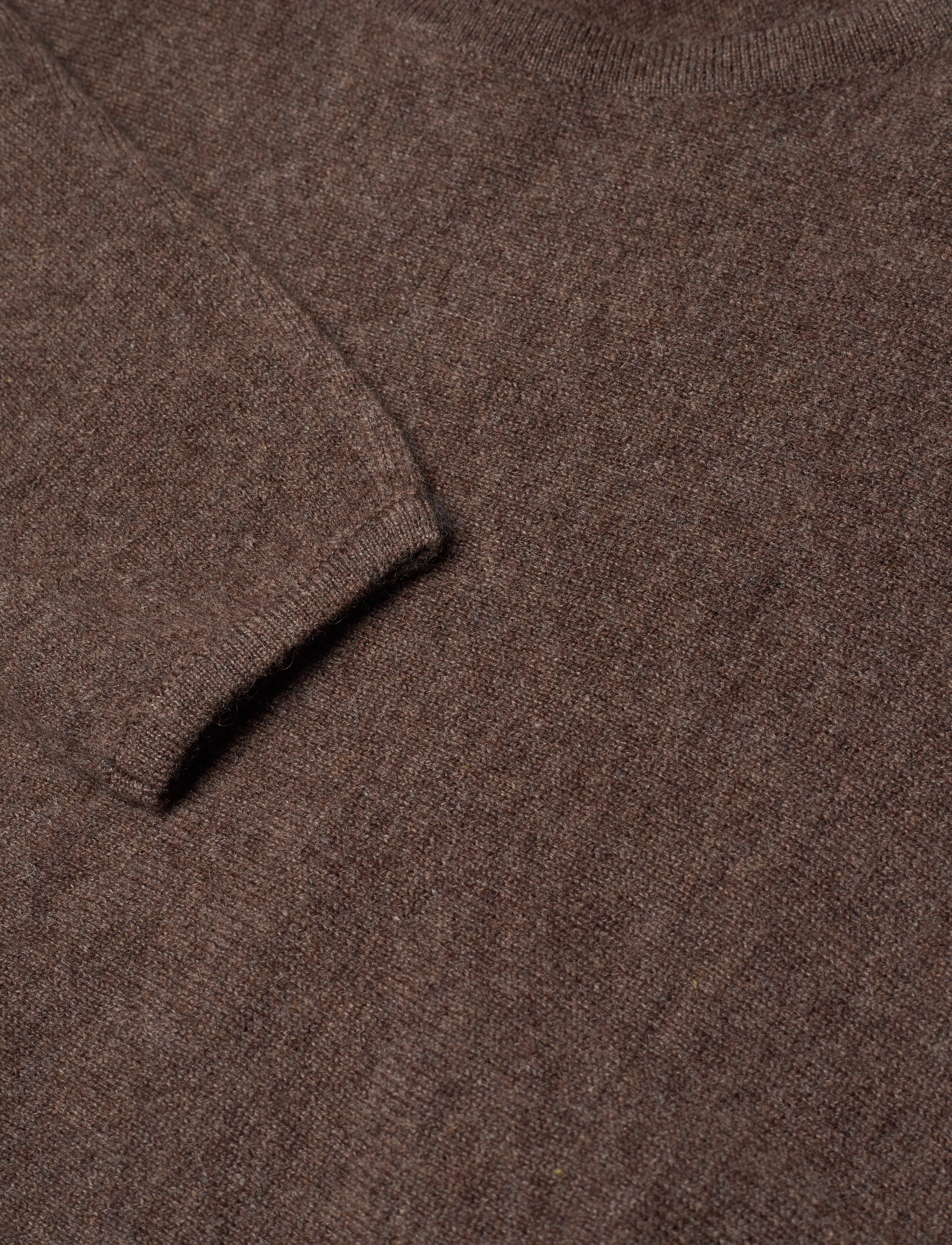 Davida Cashmere - Curved Sweater - kashmir - cacao - 4