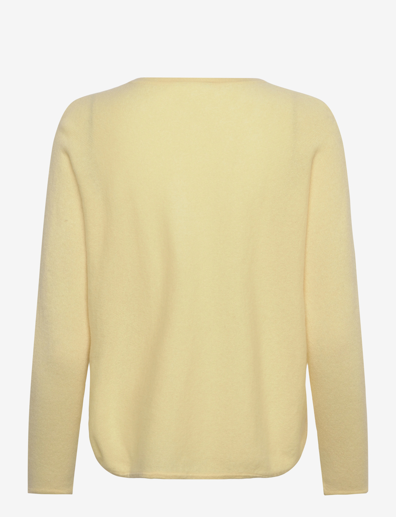 Davida Cashmere - Curved Sweater - kaszmir - citrus - 1