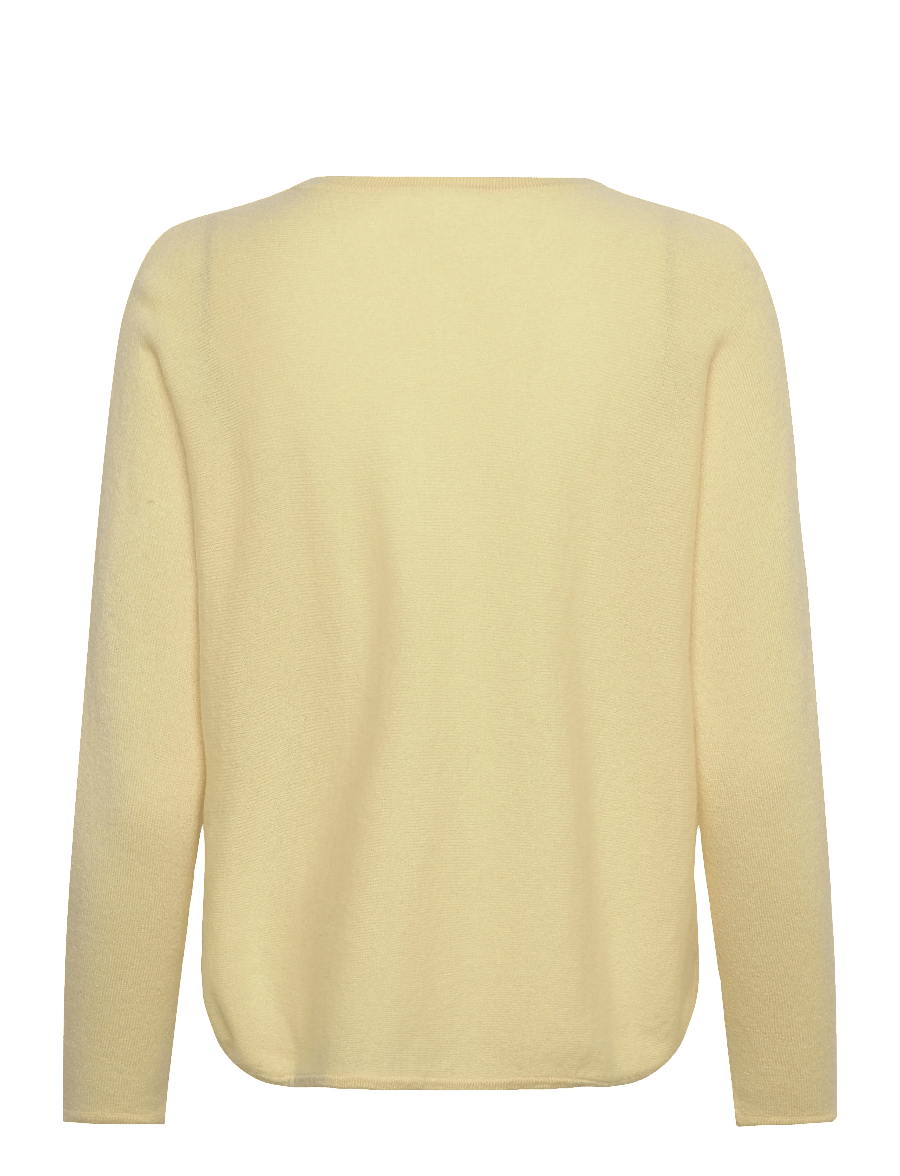 Davida Cashmere - curved sweater - kaschmir - citrus - 2