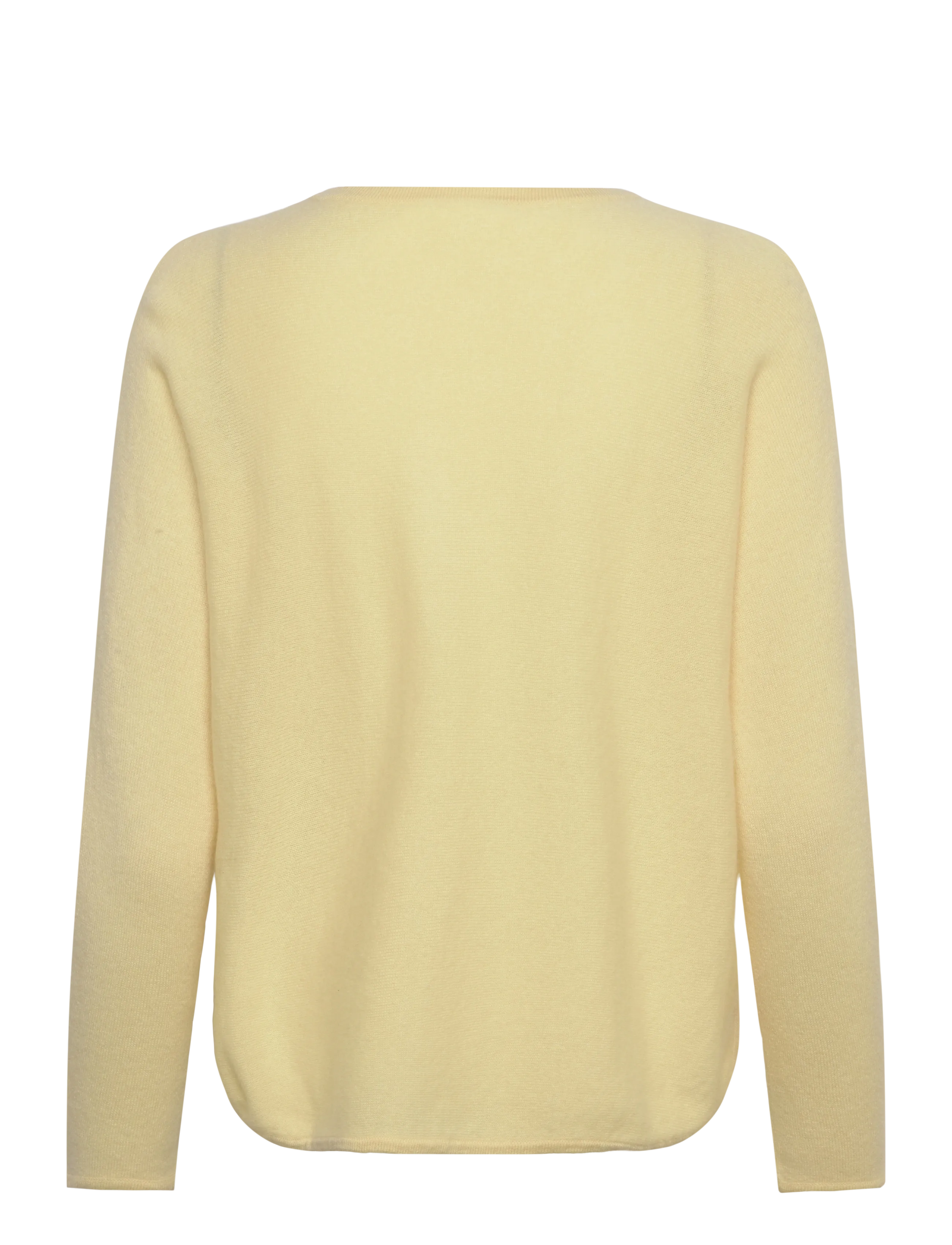 Davida Cashmere - Curved Sweater - cashmere - citrus - 2