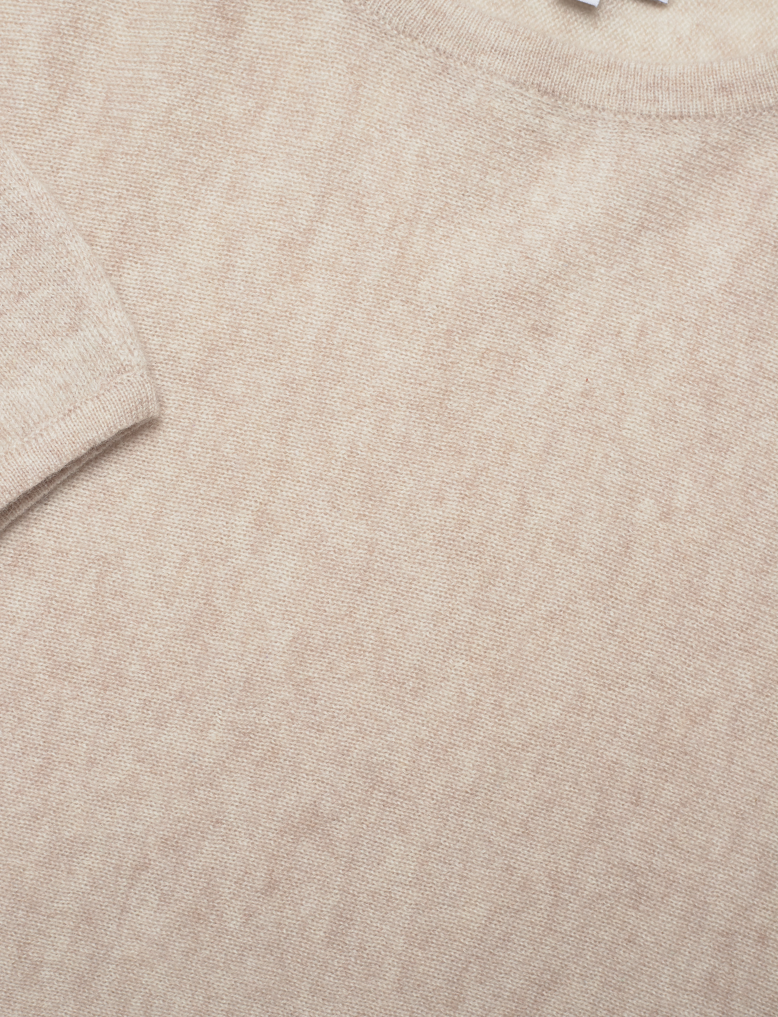 Davida Cashmere - Curved Sweater - kashmir - light beige - 2