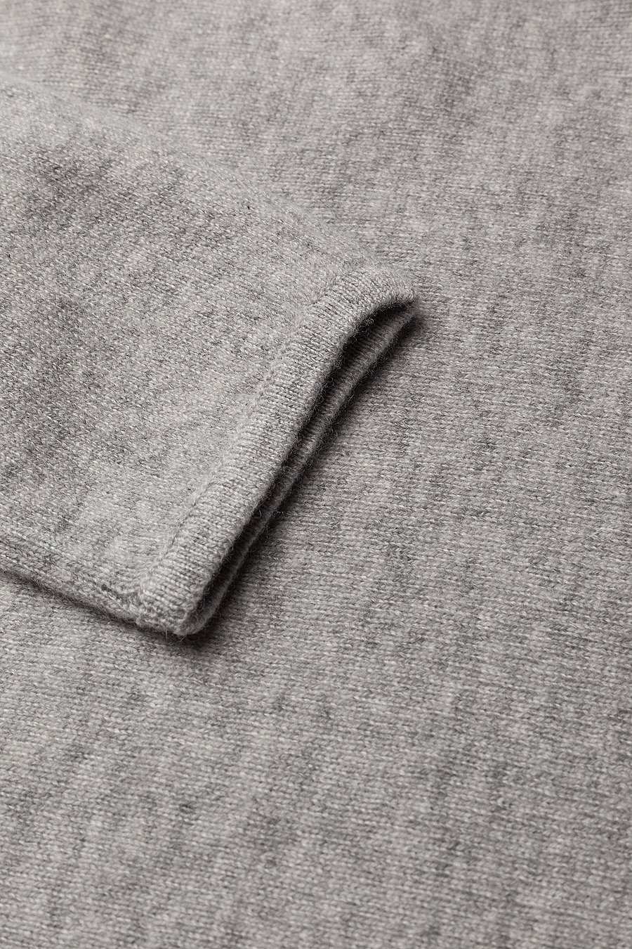 Davida Cashmere - curved sweater - kašmiir - light grey - 3