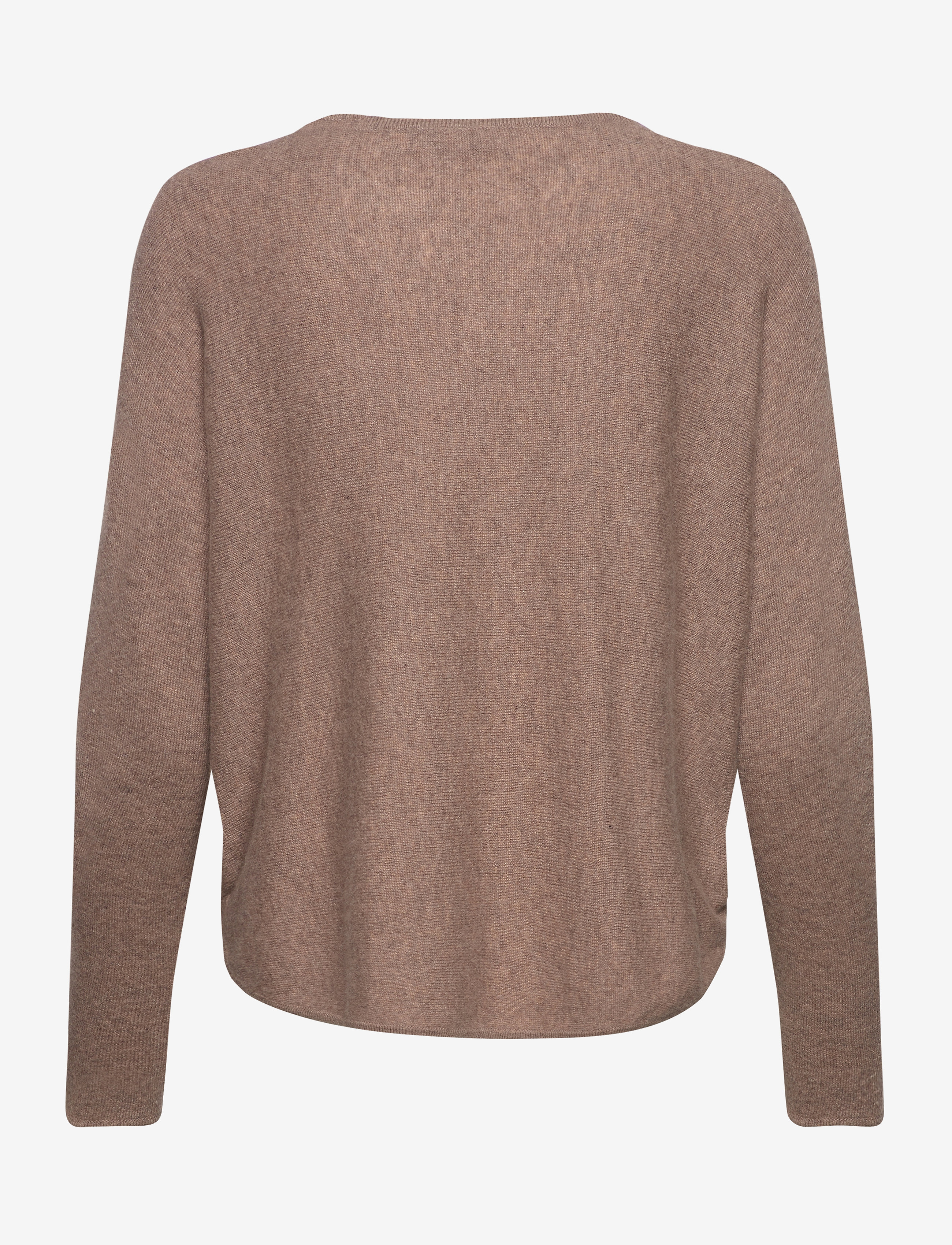 Davida Cashmere - Curved Sweater - trøjer - mink - 2