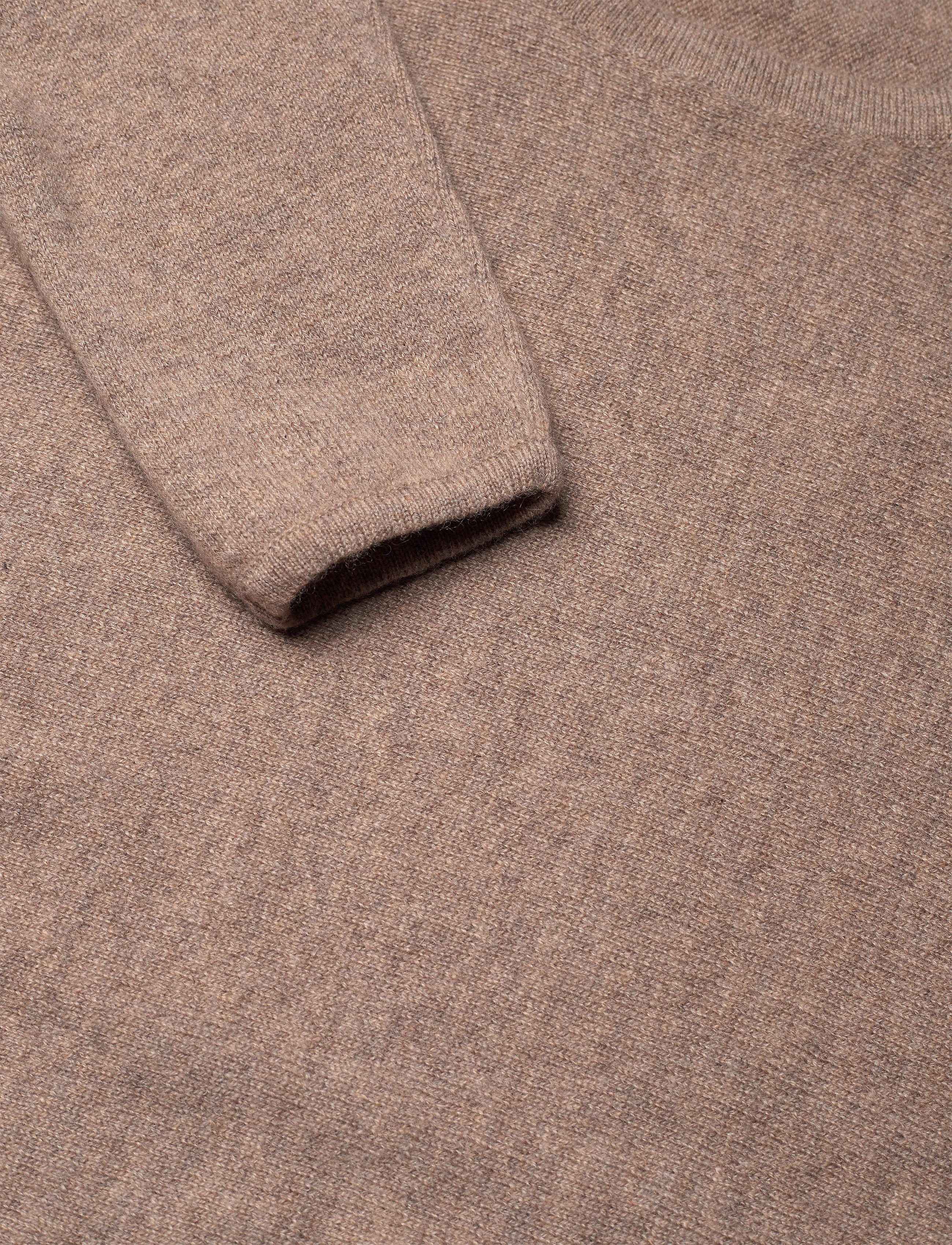 Davida Cashmere - Curved Sweater - trøjer - mink - 4