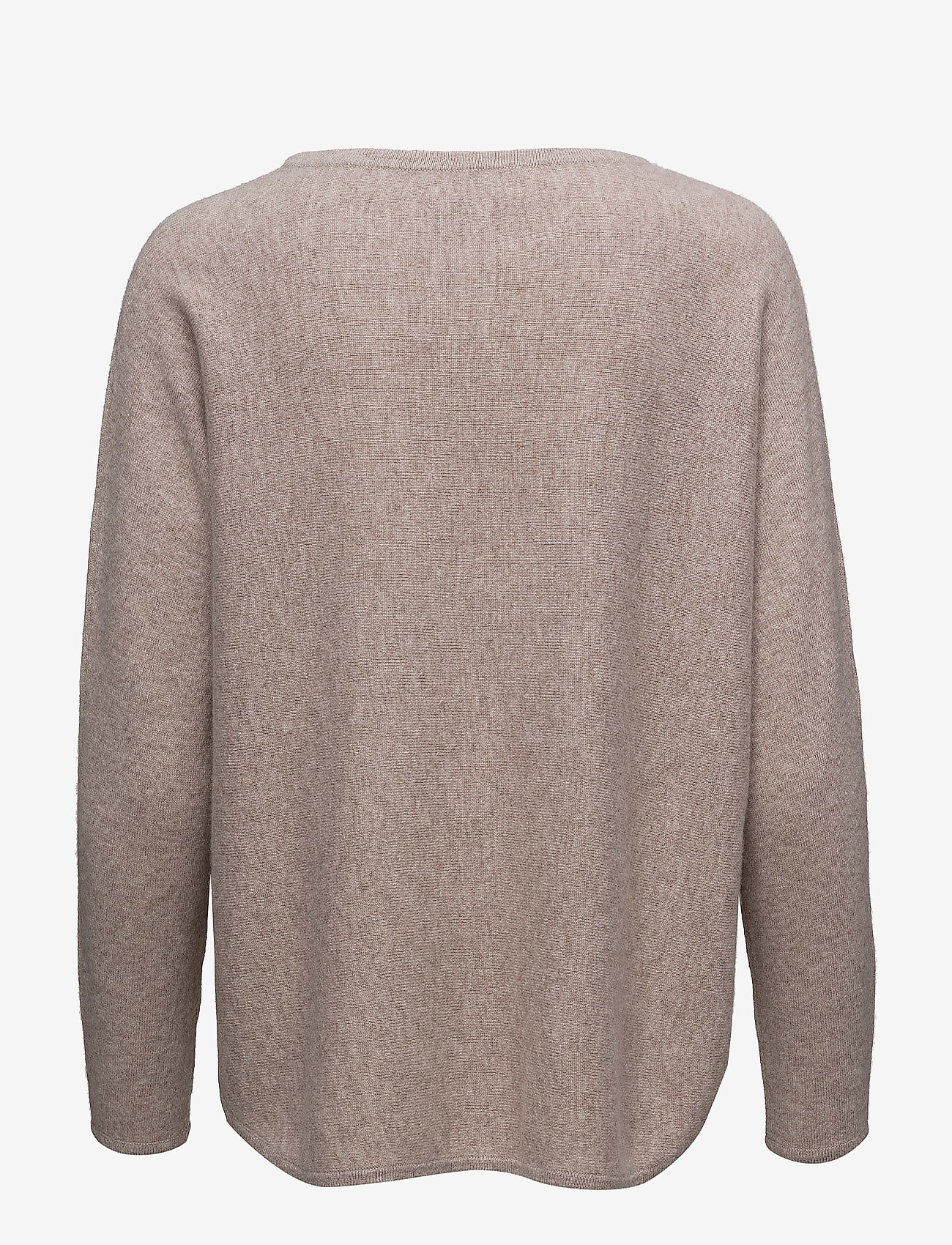 Davida Cashmere - curved sweater - kašmiir - sand - 1