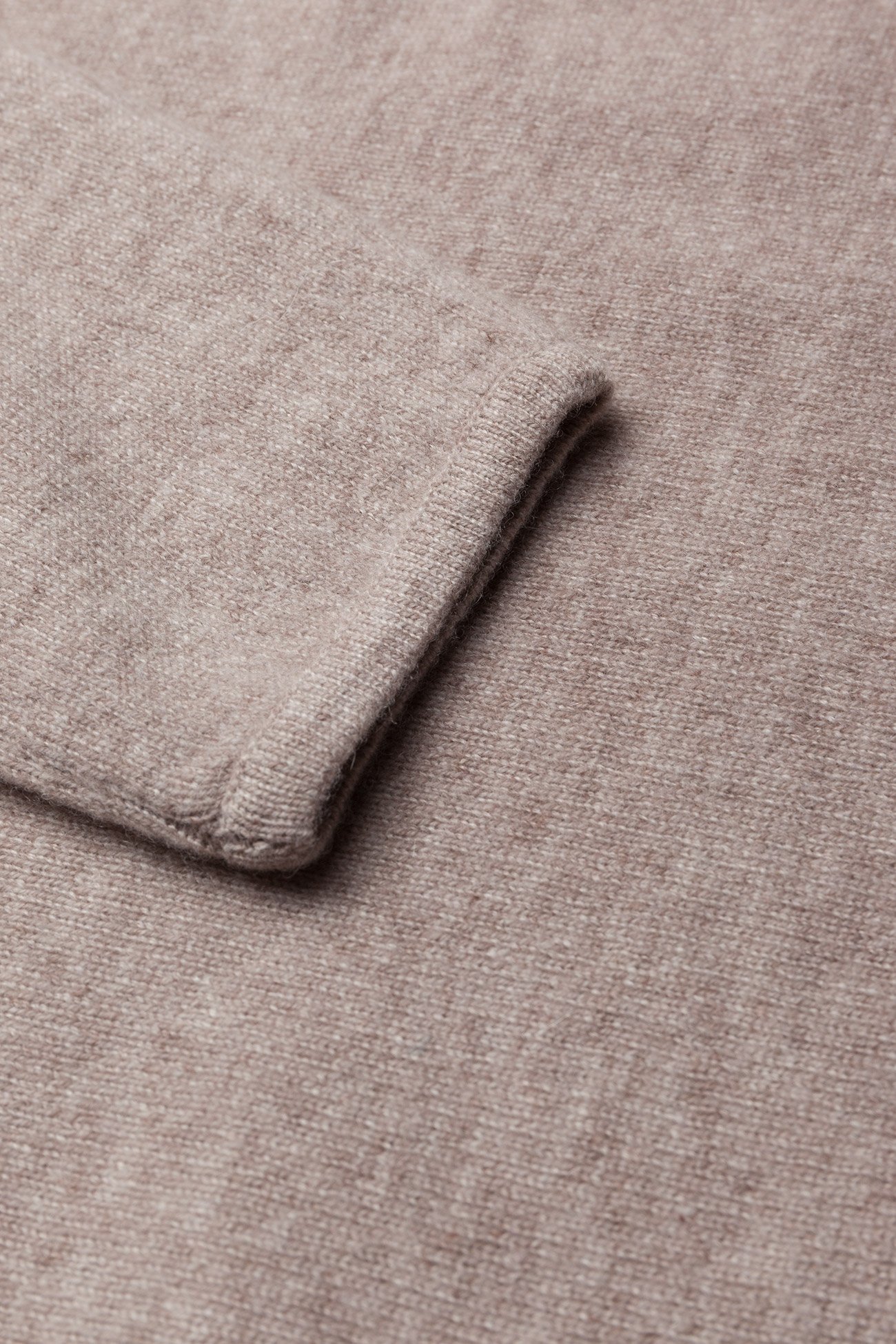 Davida Cashmere - curved sweater - kašmiir - sand - 2