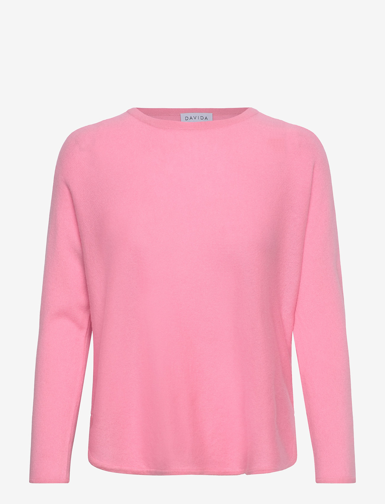 Davida Cashmere - Curved Sweater - kaschmir - strong pink - 1
