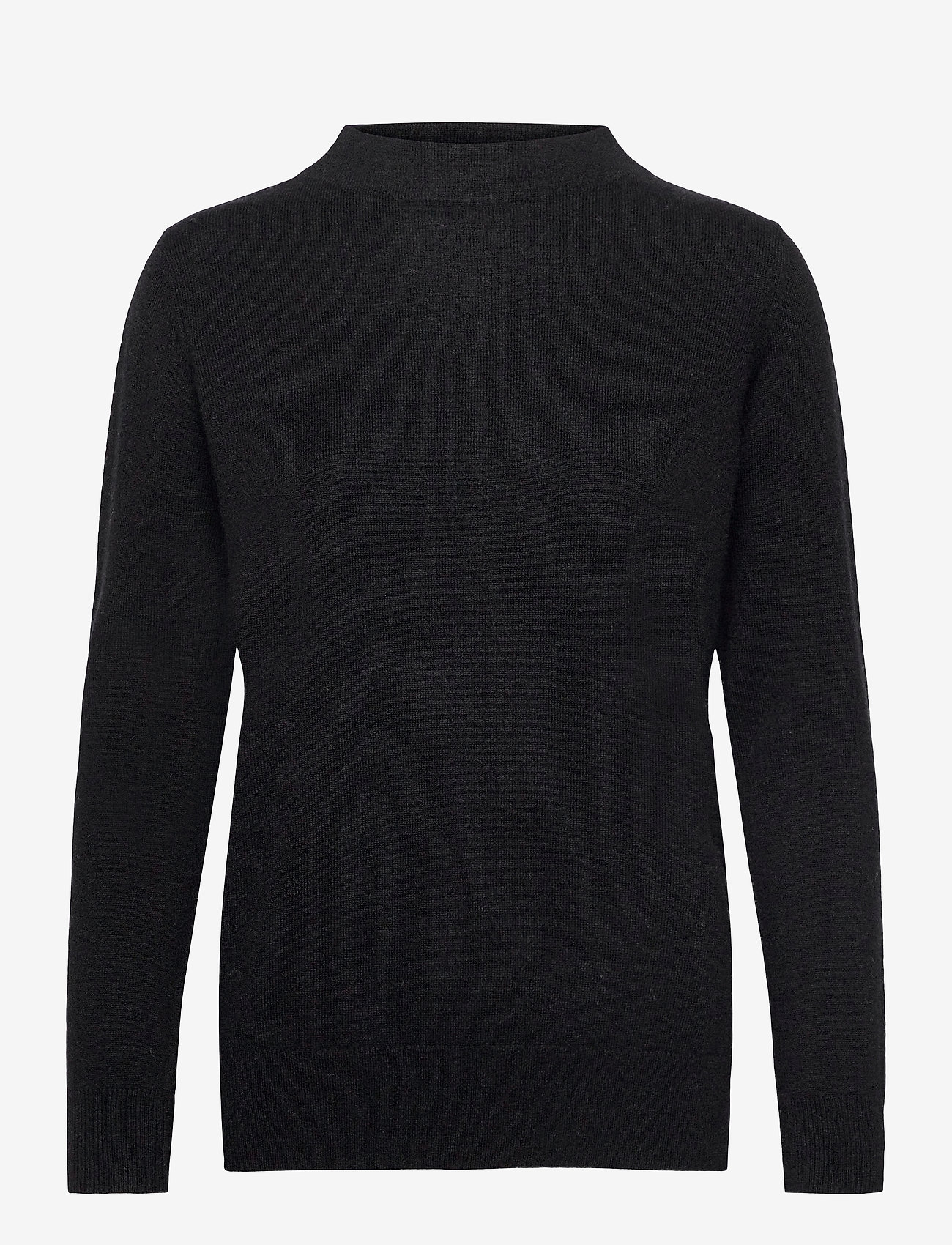 Davida Cashmere - Funnel Neck Sweater - black - 0