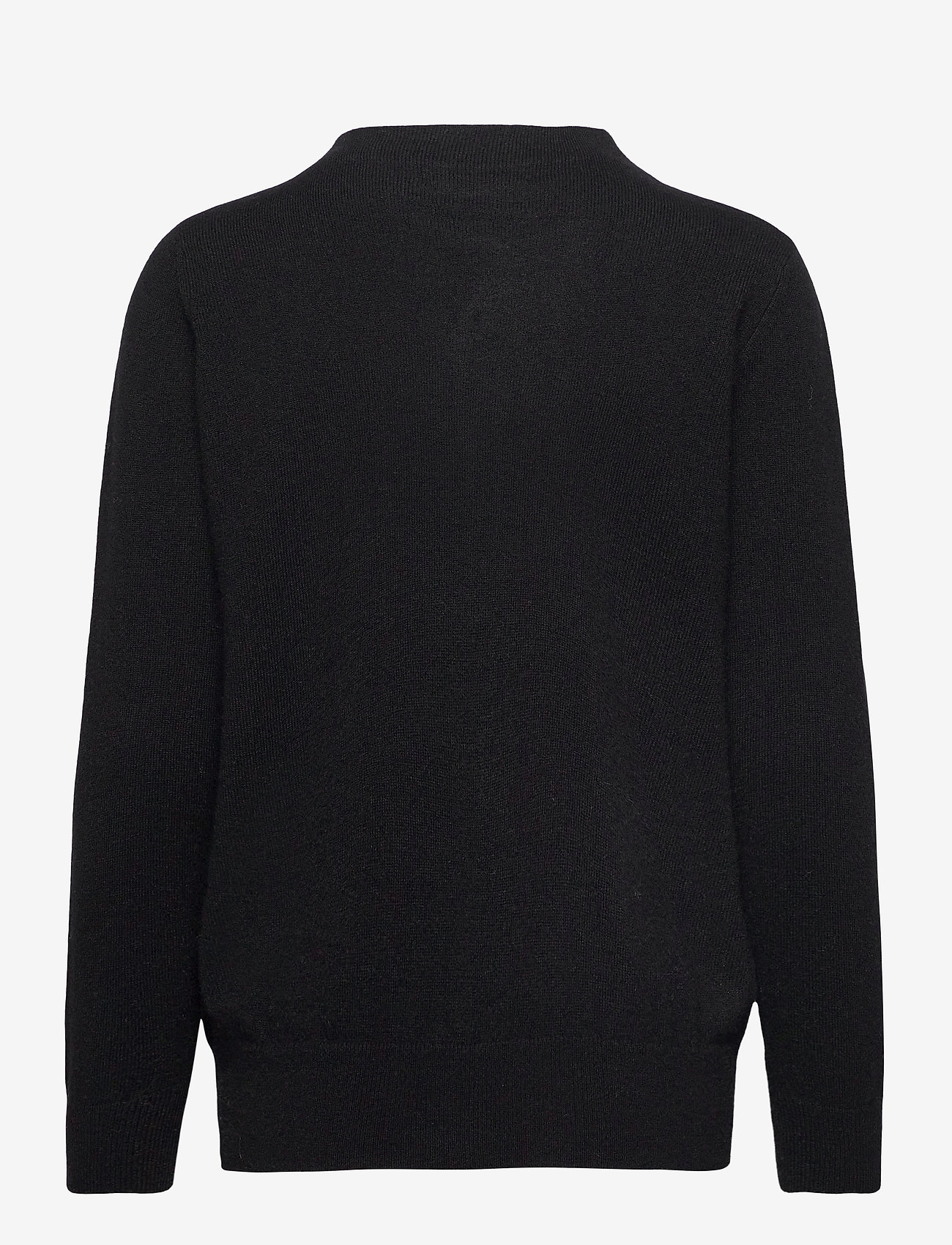Davida Cashmere - Funnel Neck Sweater - black - 1