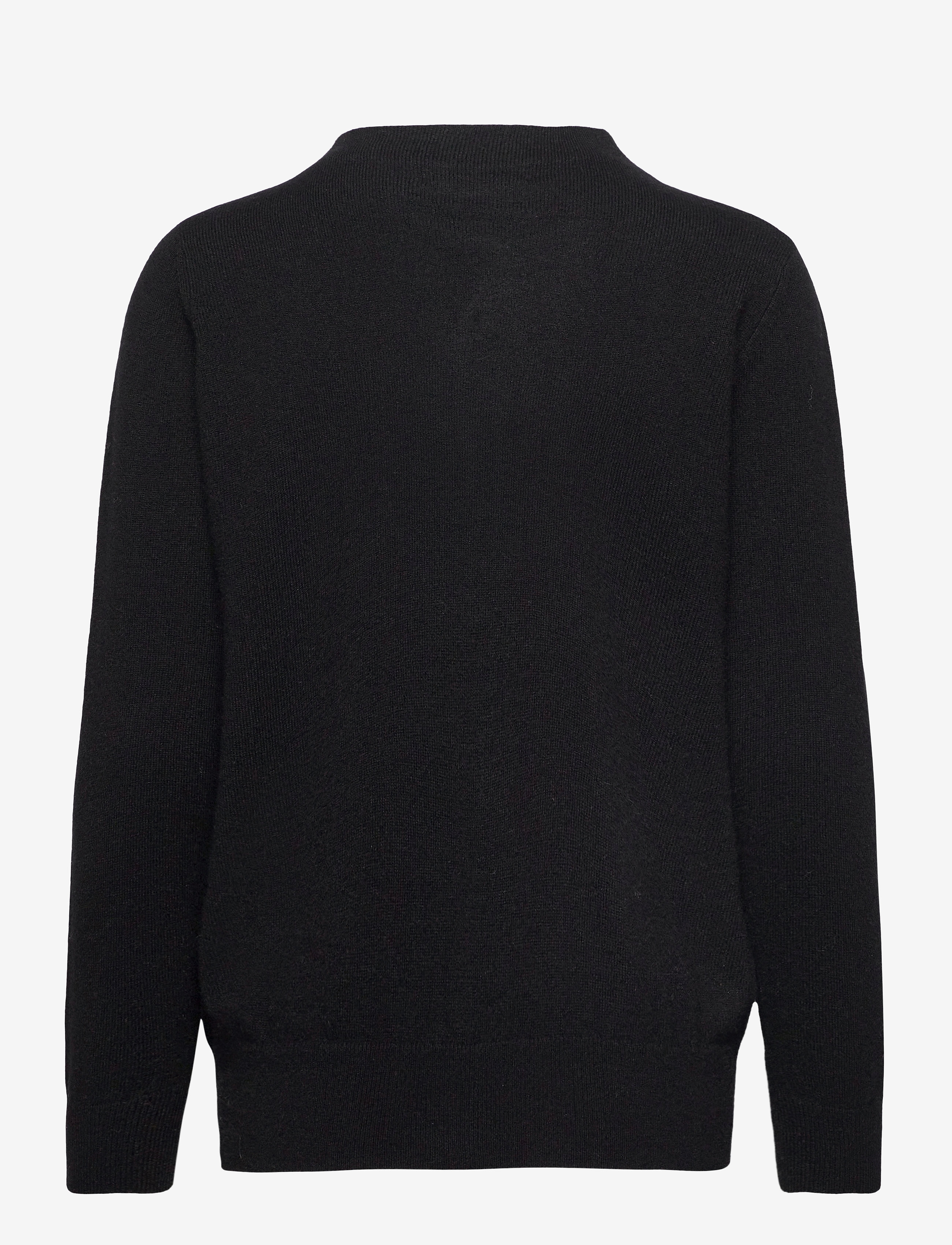 Davida Cashmere - Funnel Neck Sweater - black - 1