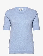 Davida Cashmere - T-shirt Oversized - džemperiai - blue fog - 0