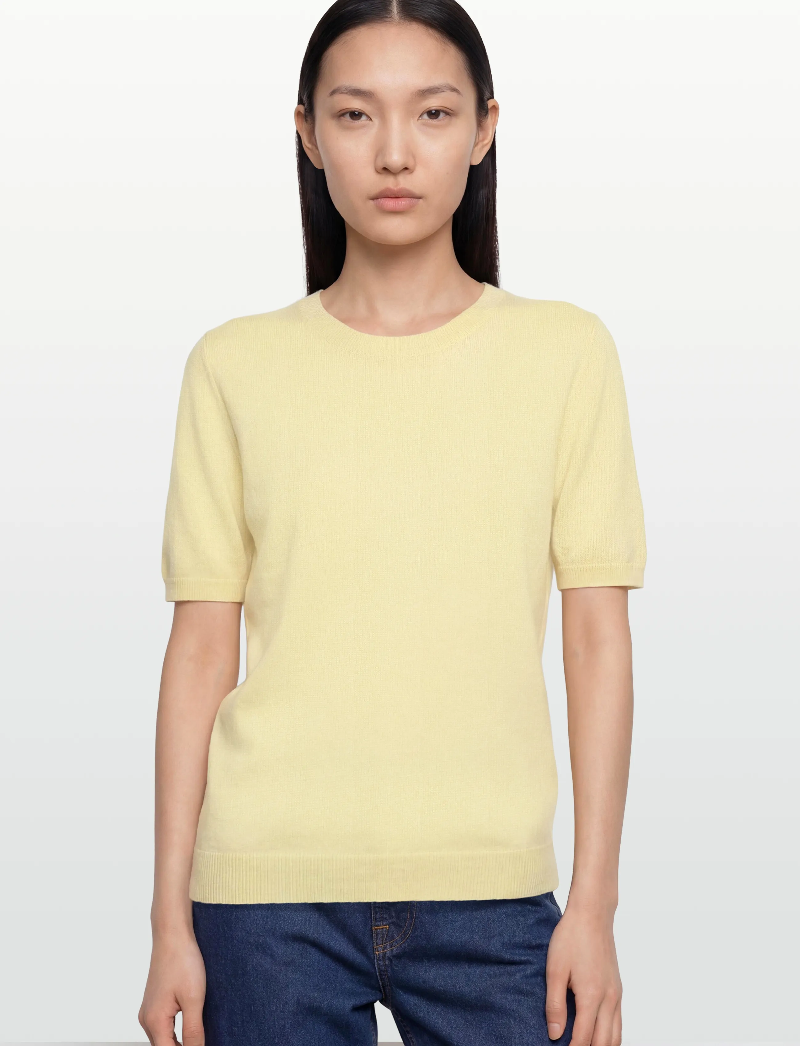 Davida Cashmere - T-shirt Oversized - cashmere - citrus - 3