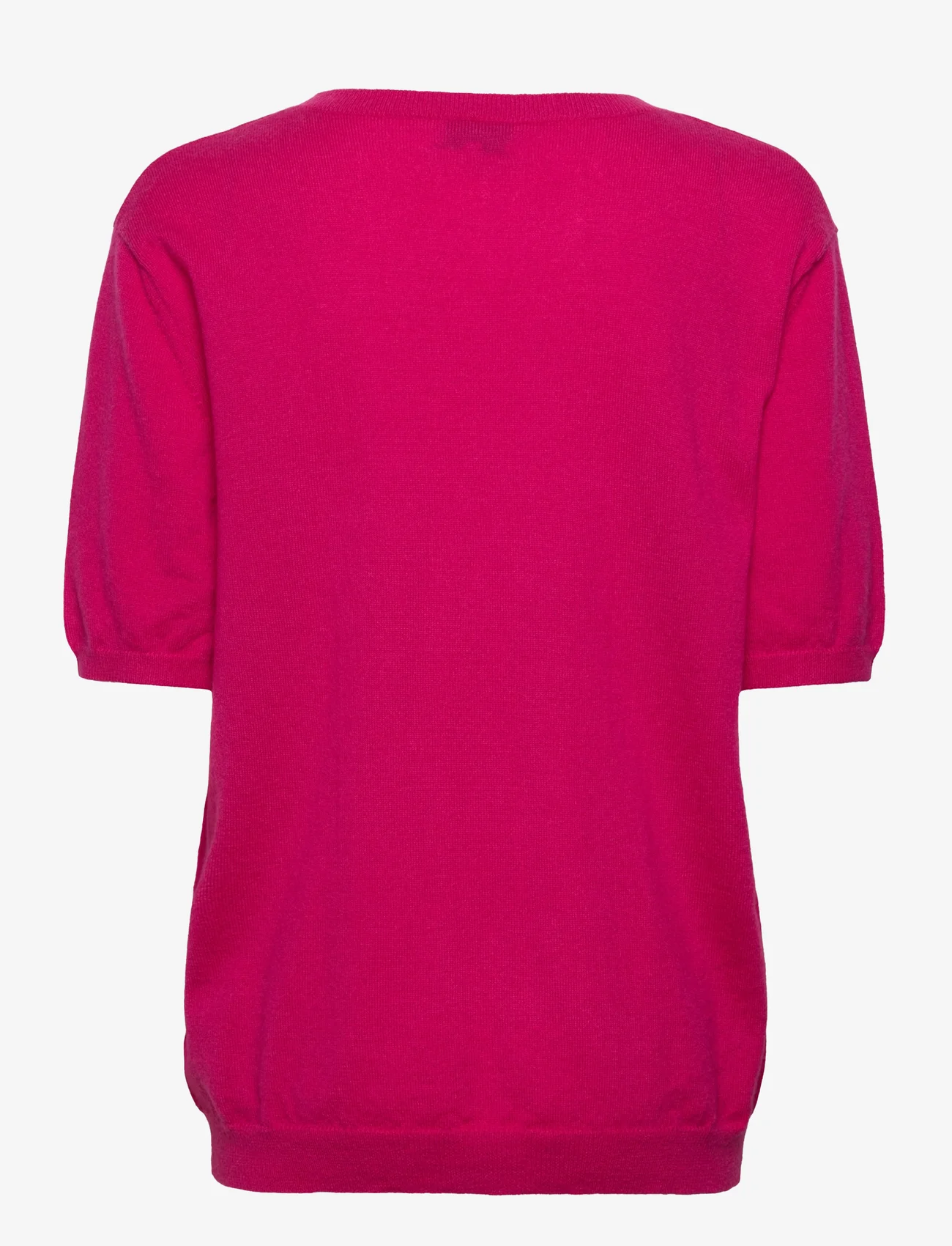 Davida Cashmere - T-shirt Oversized - džemperiai - fuchsia - 1