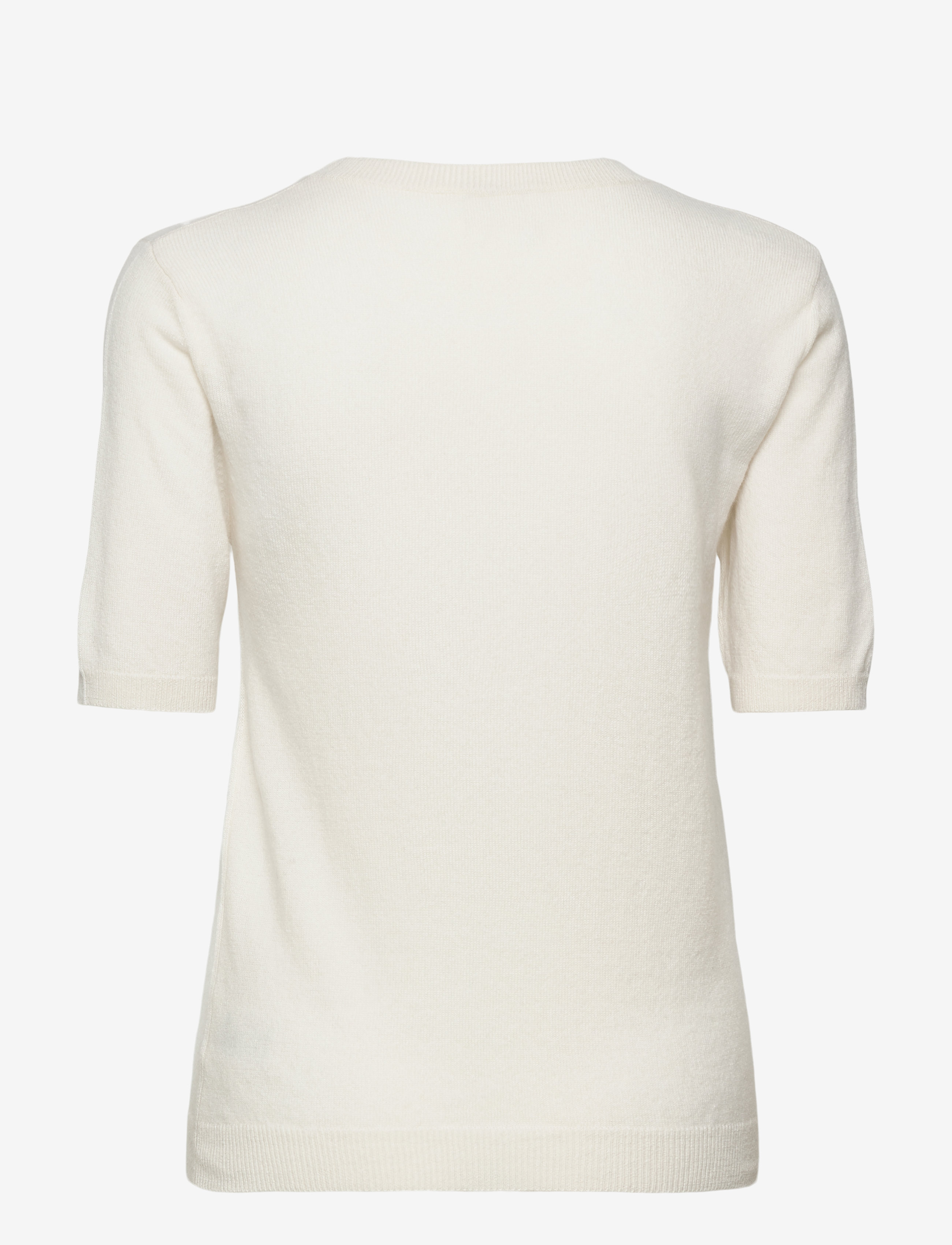 Davida Cashmere - T-shirt Oversized - t-shirts - white - 2