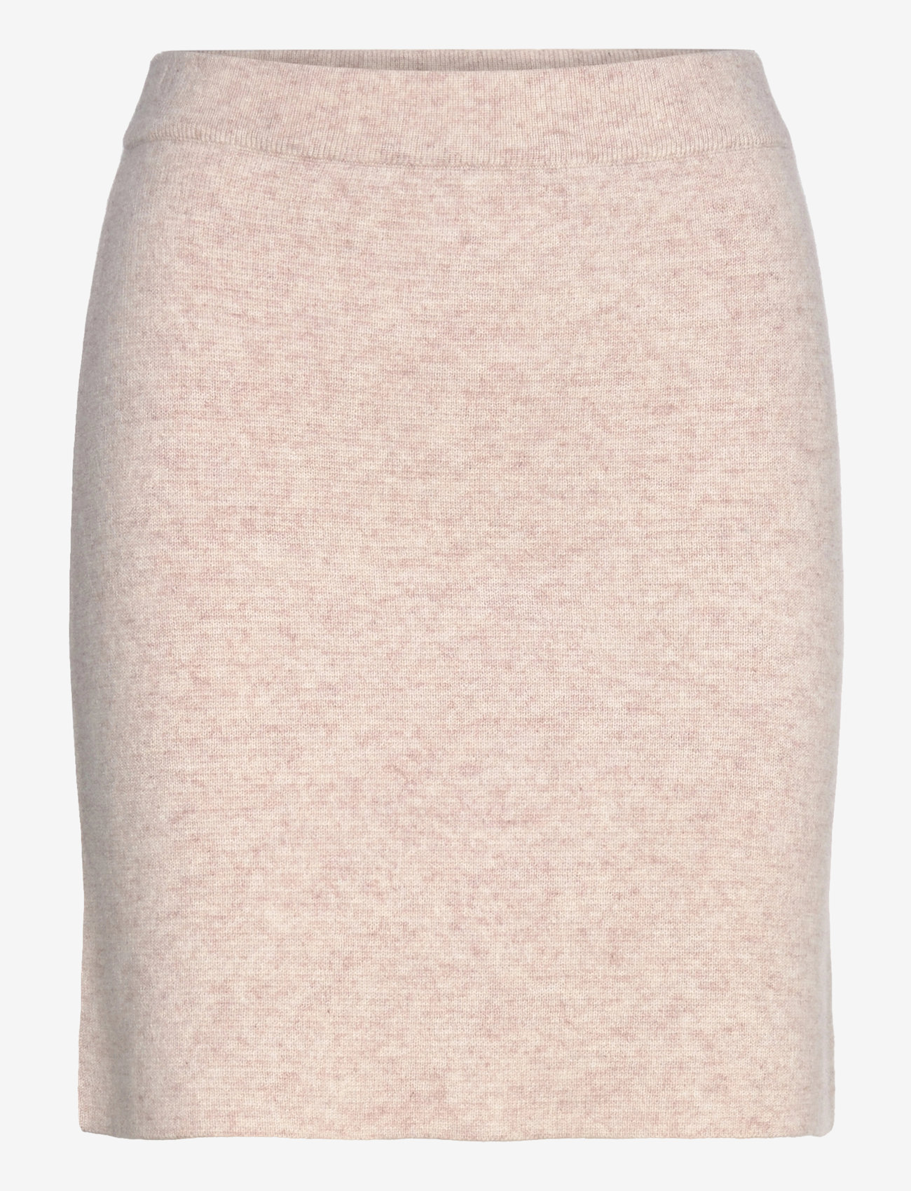 Davida Cashmere - A-line Mini Skirt - light beige - 0