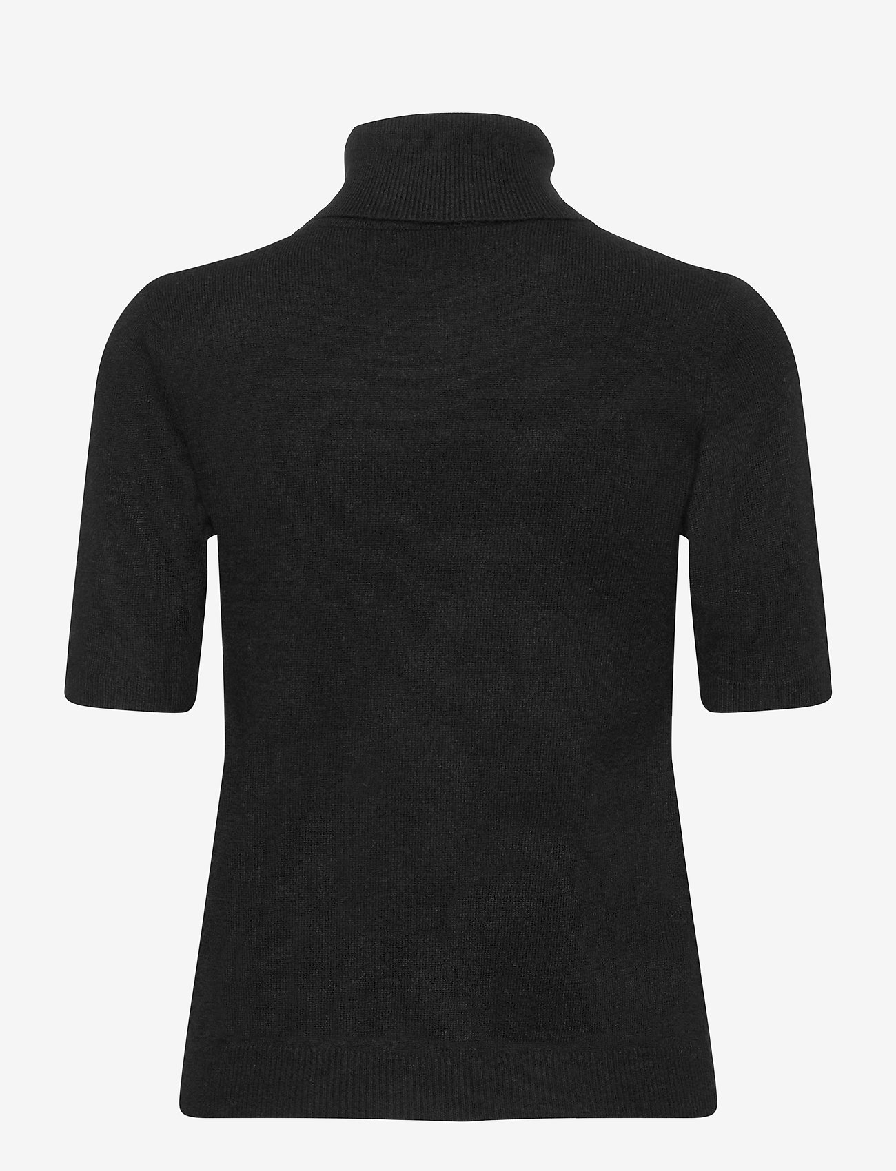 Davida Cashmere - Turtleneck T-shirt - black - 1