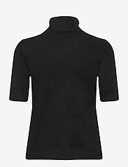 Davida Cashmere - Turtleneck T-shirt - kõrge kaelusega džemprid - black - 1
