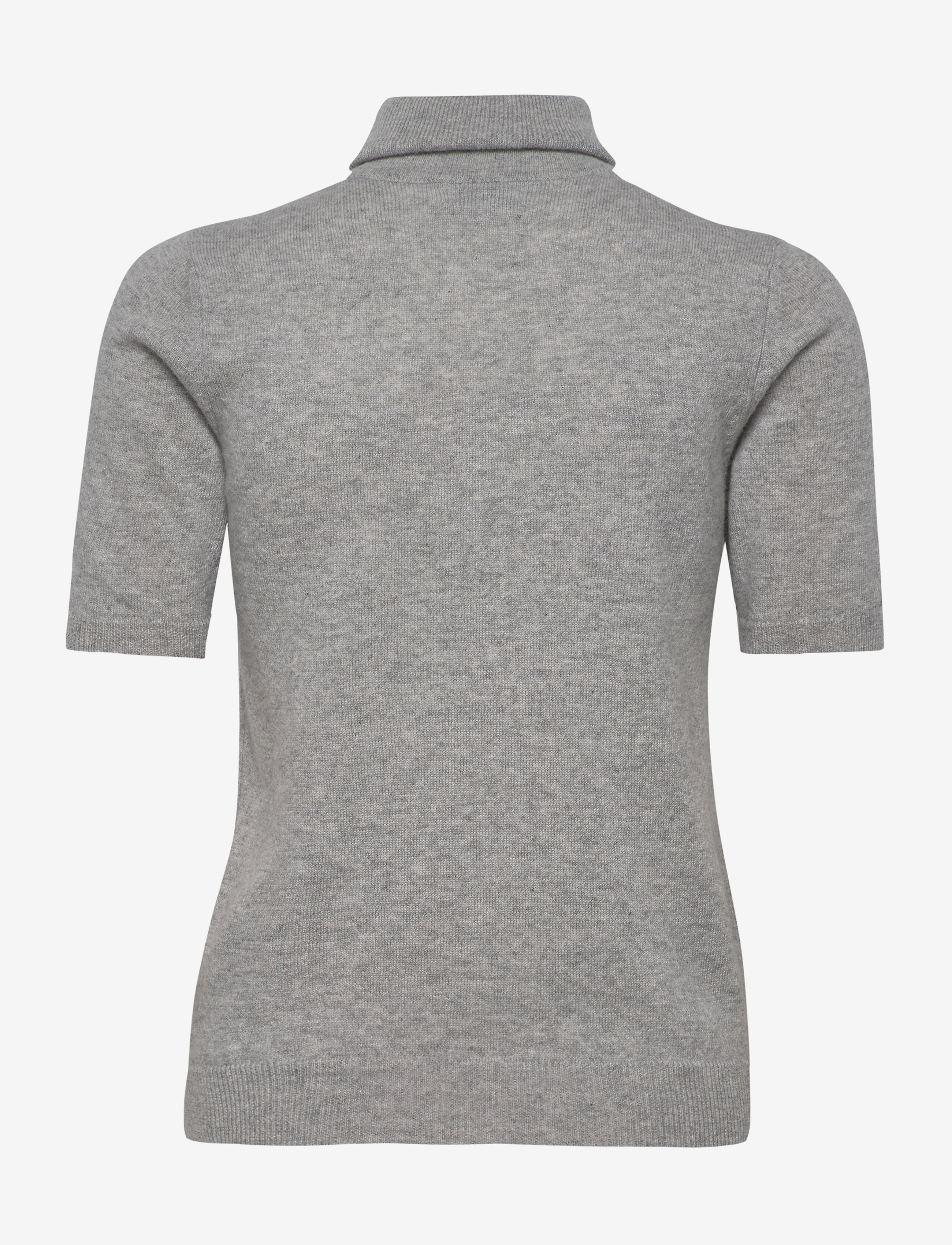 Davida Cashmere - Turtleneck T-shirt - light grey - 2