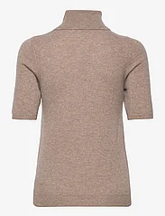 Davida Cashmere - Turtleneck T-shirt - džemperi ar augstu apkakli - mink - 1