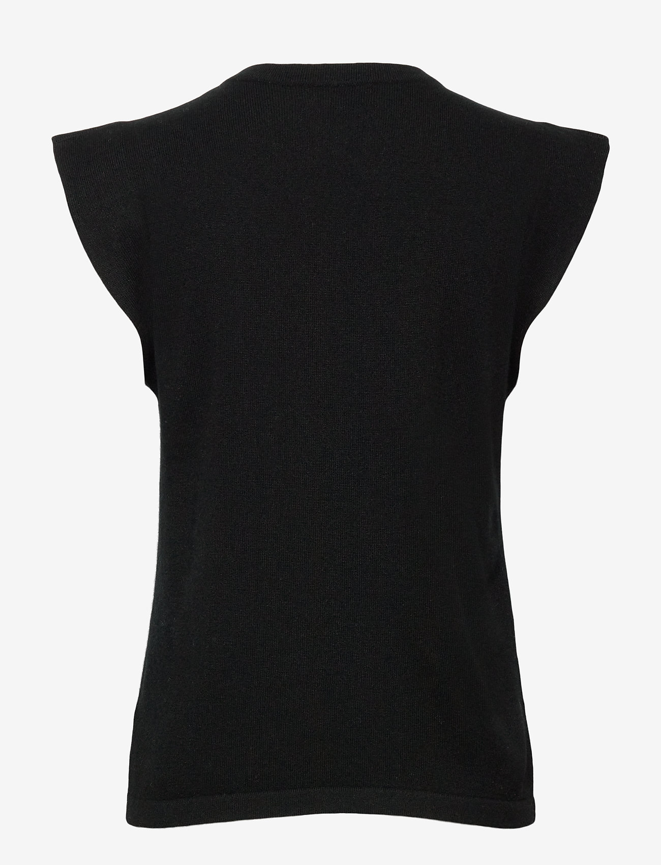 Davida Cashmere - Shoulder Detail Tank - black - 1