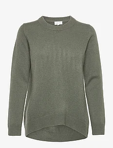 Straight O-neck Sweater, Davida Cashmere