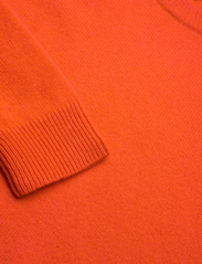 Davida Cashmere - Straight O-neck Sweater - jumpers - blood orange - 2