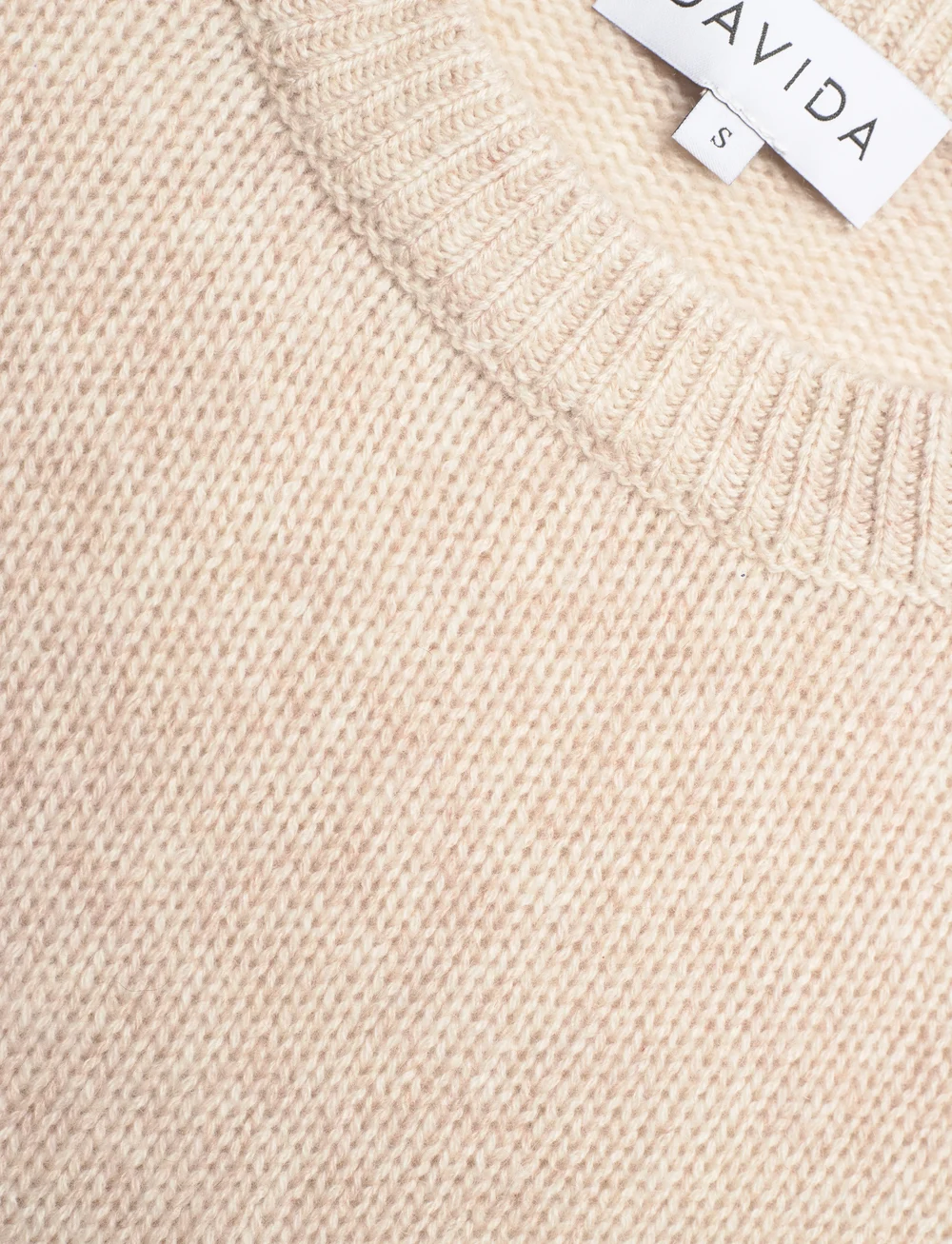 Davida Cashmere - Puff Sleeve T-Shirt - cashmere - light beige - 4