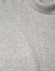 Davida Cashmere - Chunky Roll Neck Sweater - polotröjor - light grey - 2