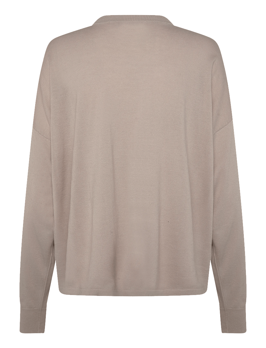 Davida Cashmere - Fine Knit Straight Sweater - kaschmir - light beige - 1