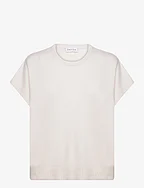 Cap Sleeve T-shirt - WHITE