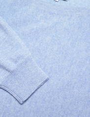 Davida Cashmere - Boat Neck Loose Sweater - pullover - blue fog - 2