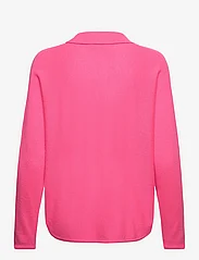 Davida Cashmere - Curved Open Collar - jumpers - candy pink - 1