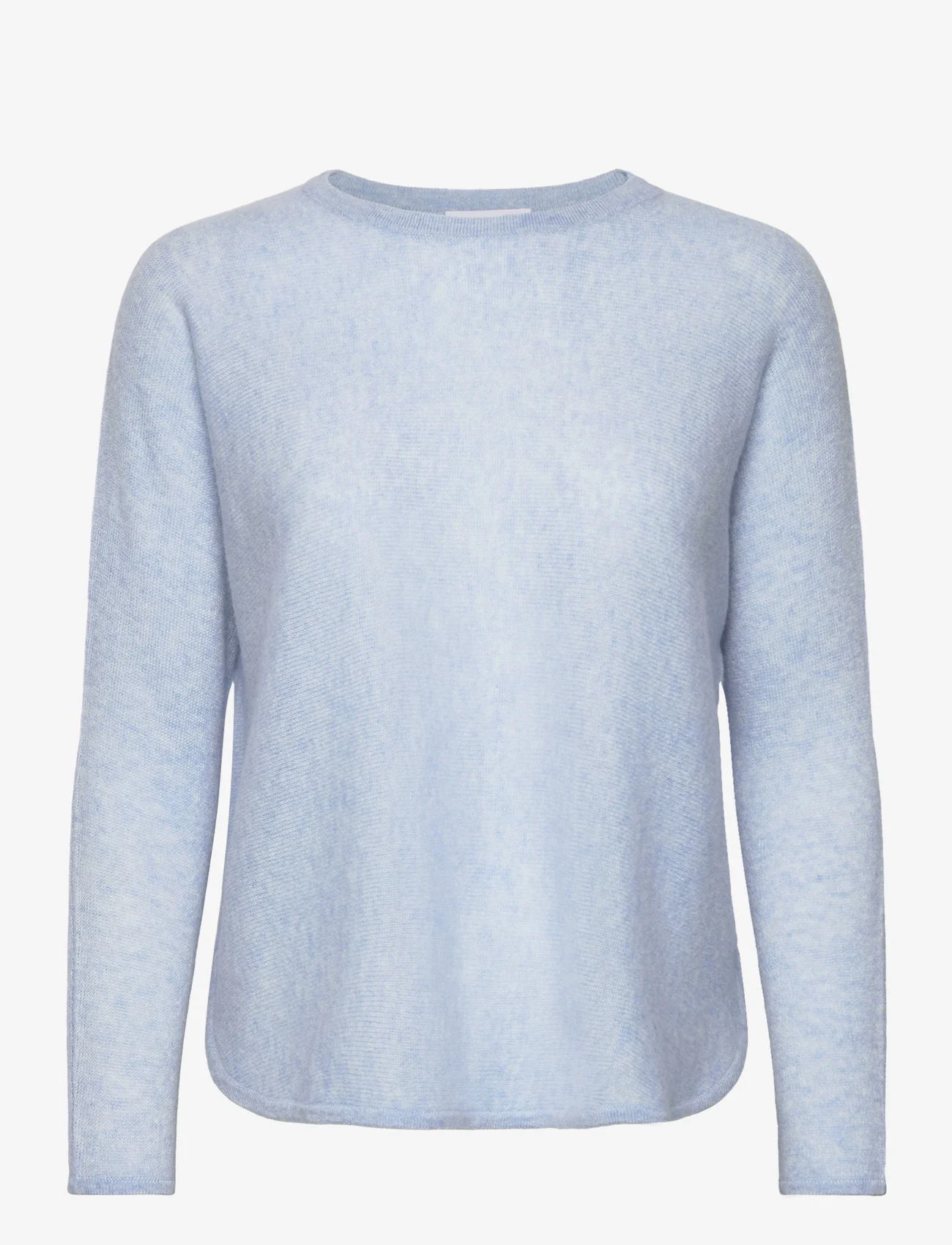 Davida Cashmere - Curved Sweater Loose Tension - trøjer - blue fog - 0