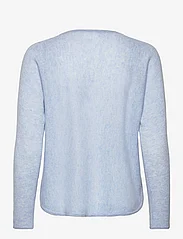 Davida Cashmere - Curved Sweater Loose Tension - pullover - blue fog - 1