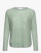 Curved Sweater Loose Tension - SAGE
