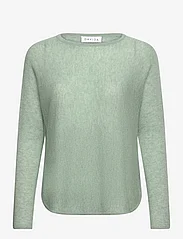 Davida Cashmere - Curved Sweater Loose Tension - pullover - sage - 0