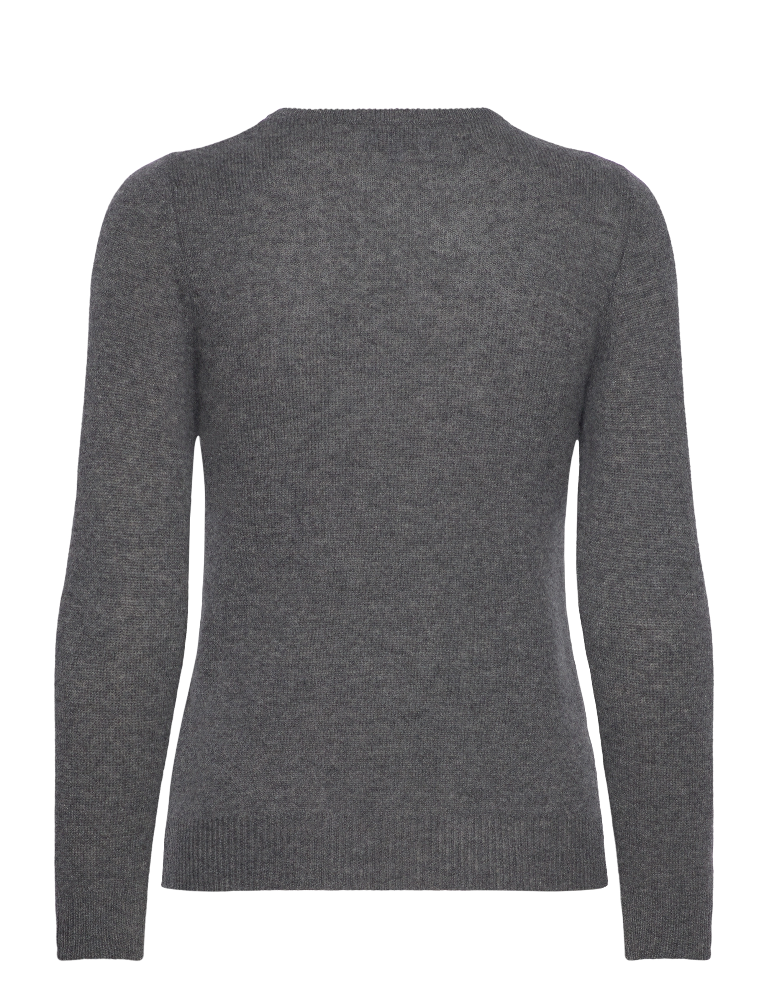 Davida Cashmere - Basic Sweater Loose Tension - tröjor - dark grey - 1