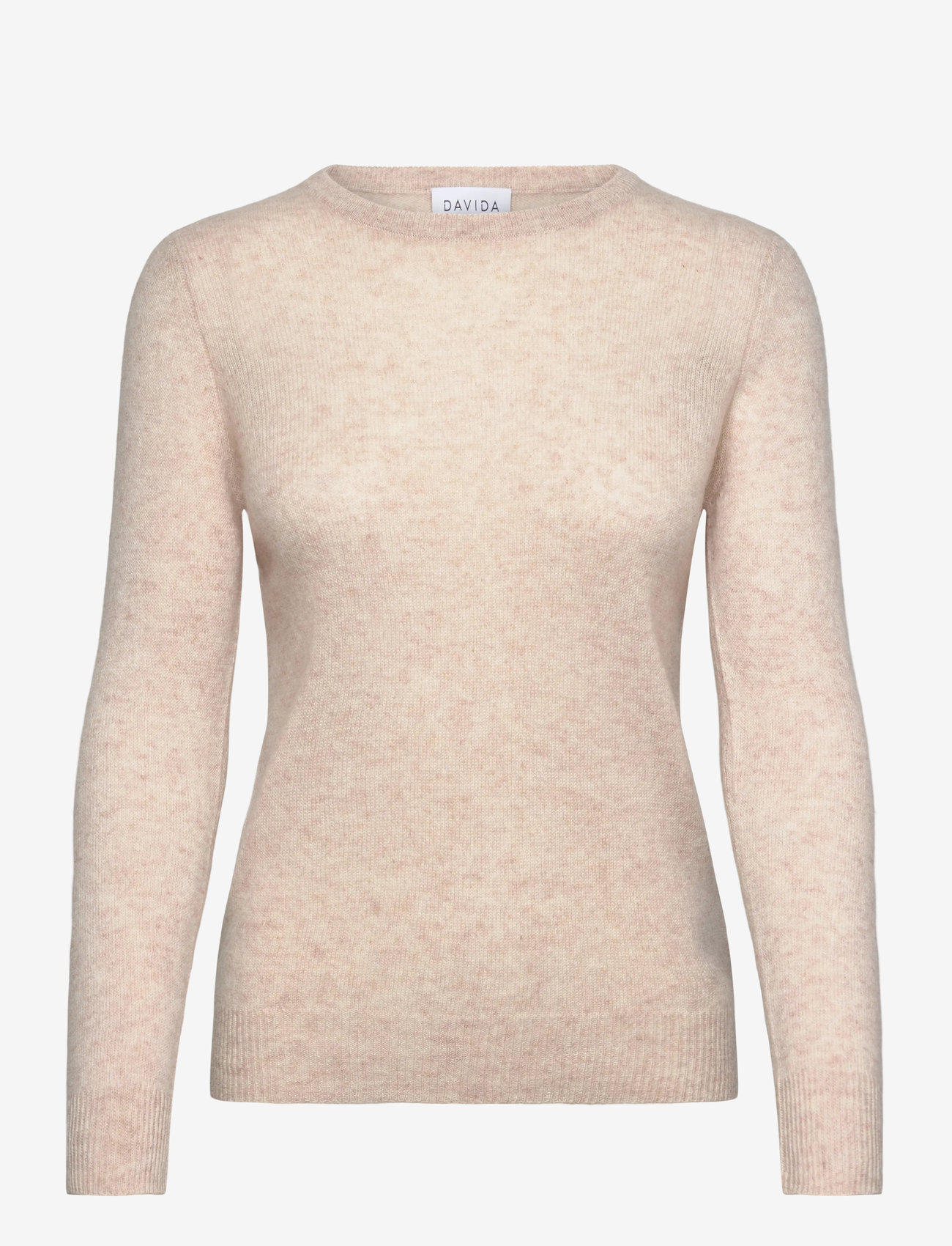 Davida Cashmere - Basic Sweater Loose Tension - kashmir - light beige - 0