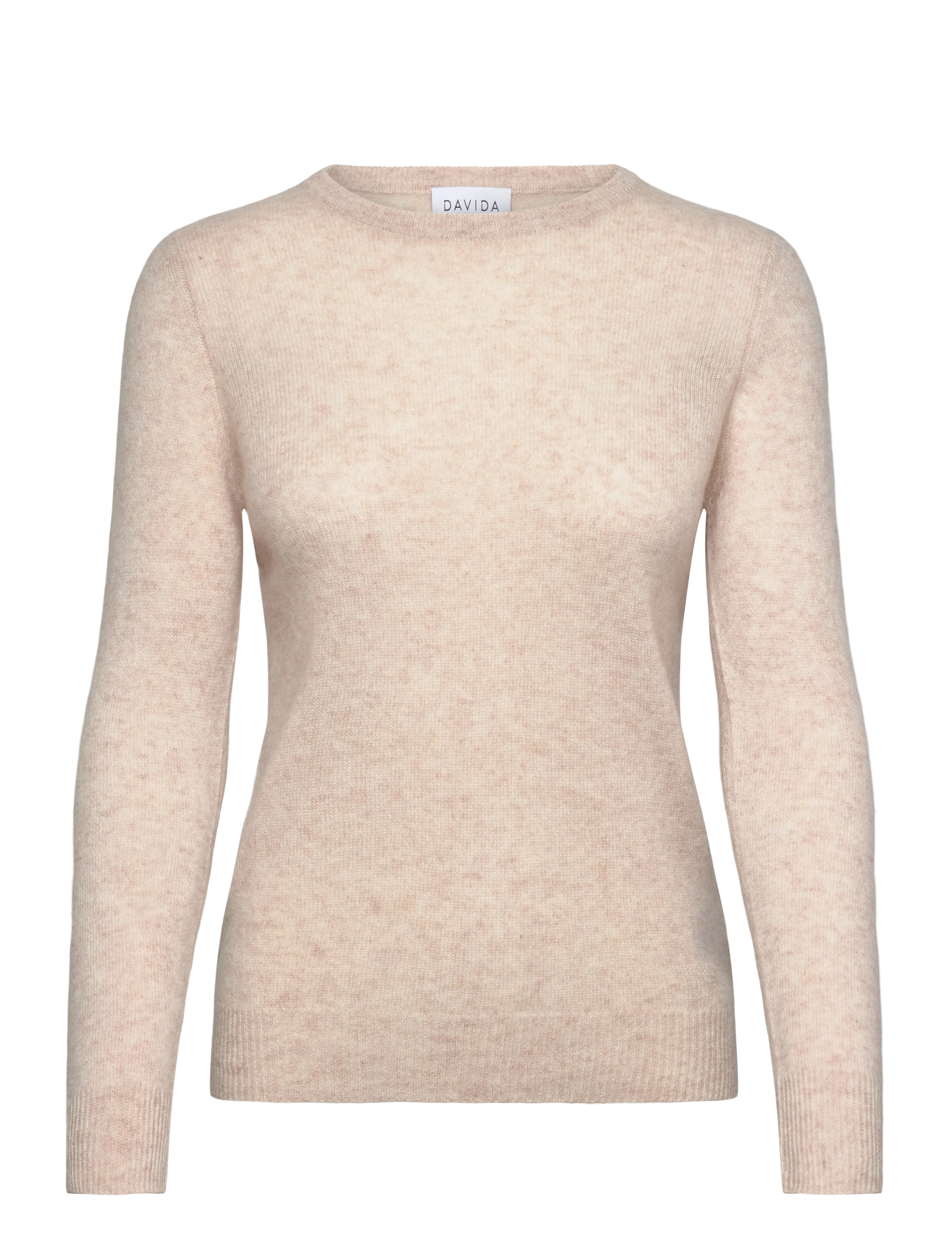 Davida Cashmere Basic Sweater Loose Tension - Davida Cashmere - LIGHT BEIGE / cream