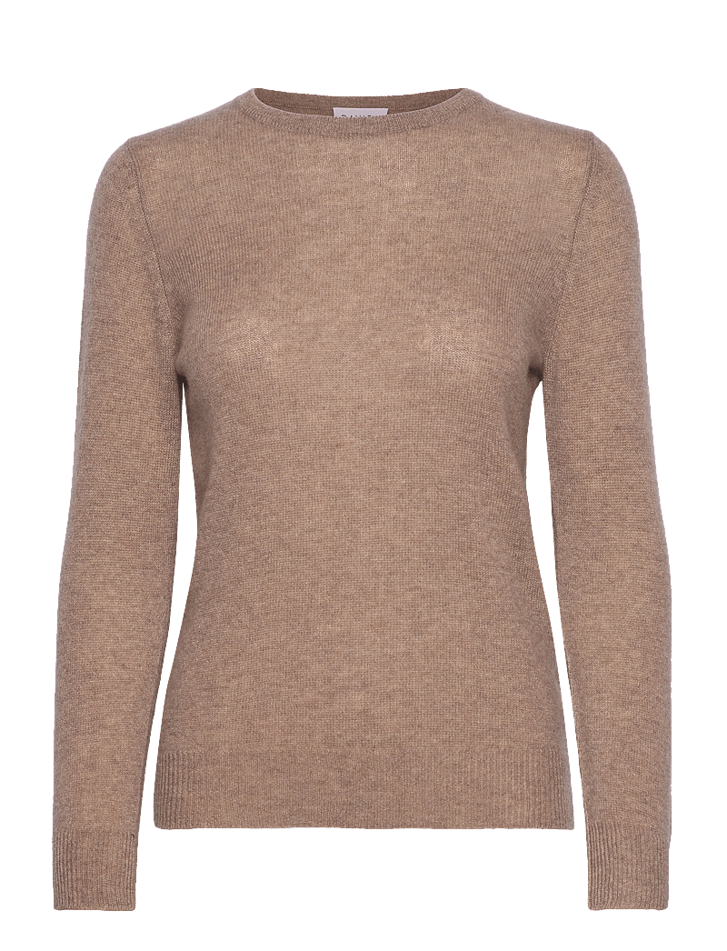 Davida Cashmere - Basic Sweater Loose Sweater - kashmir - mink - 0