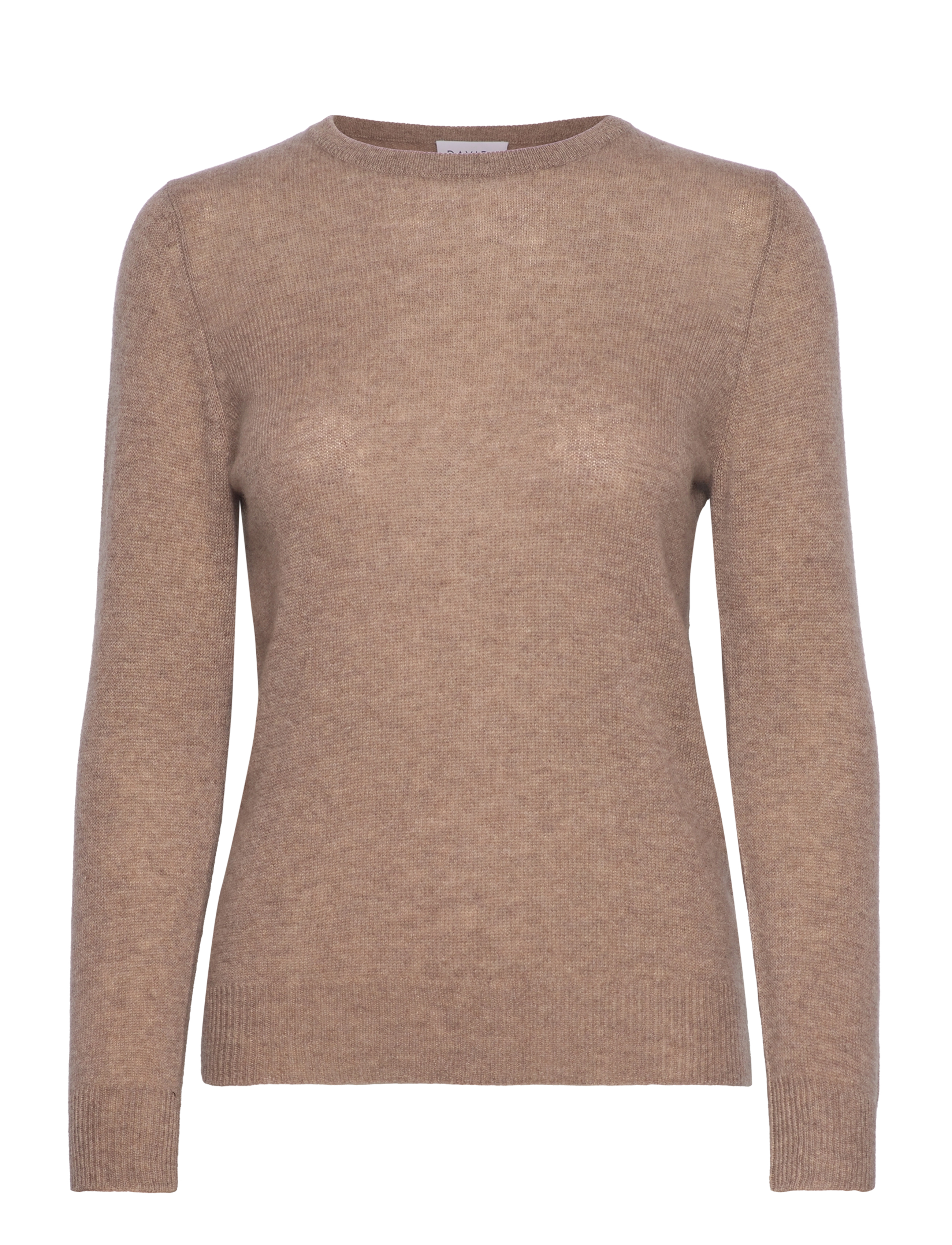 Davida Cashmere Basic Sweater Loose Tension - Davida Cashmere - MINK / brown