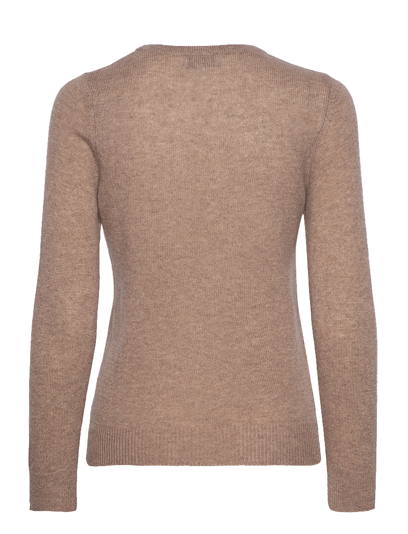 Davida Cashmere - Basic Sweater Loose Sweater - kashmir - mink - 1