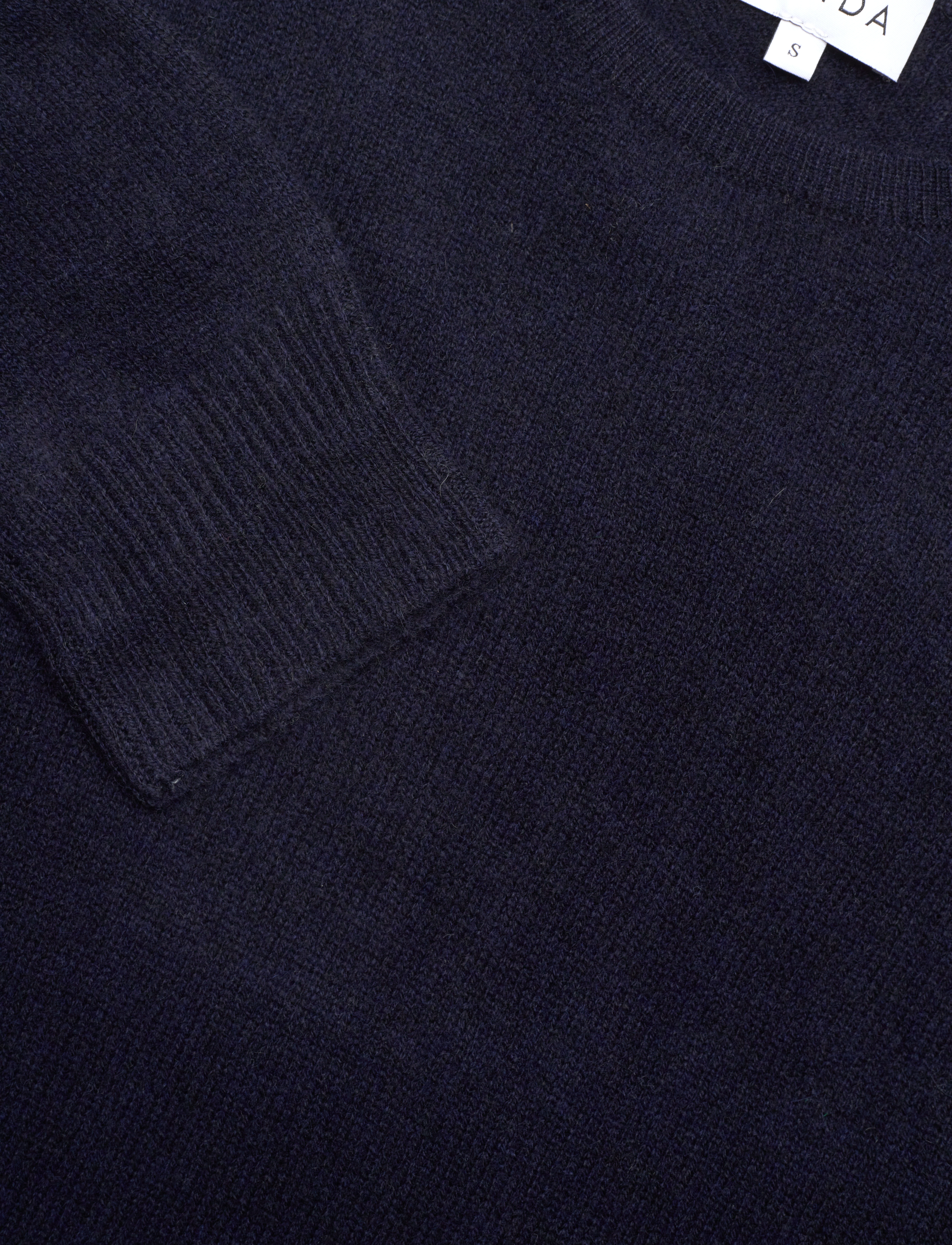 Davida Cashmere - Basic Sweater Loose Tension - kashmir - navy - 2