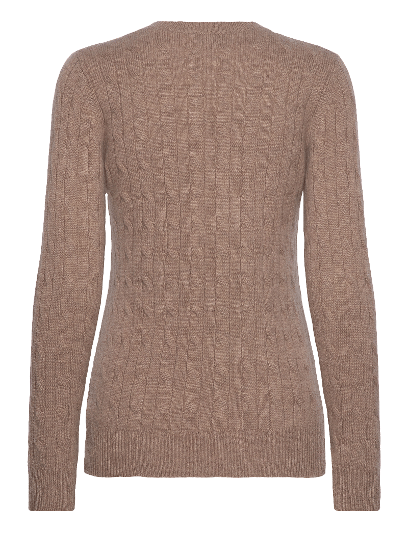 Davida Cashmere - O-neck Cable - kashmir - mink - 1