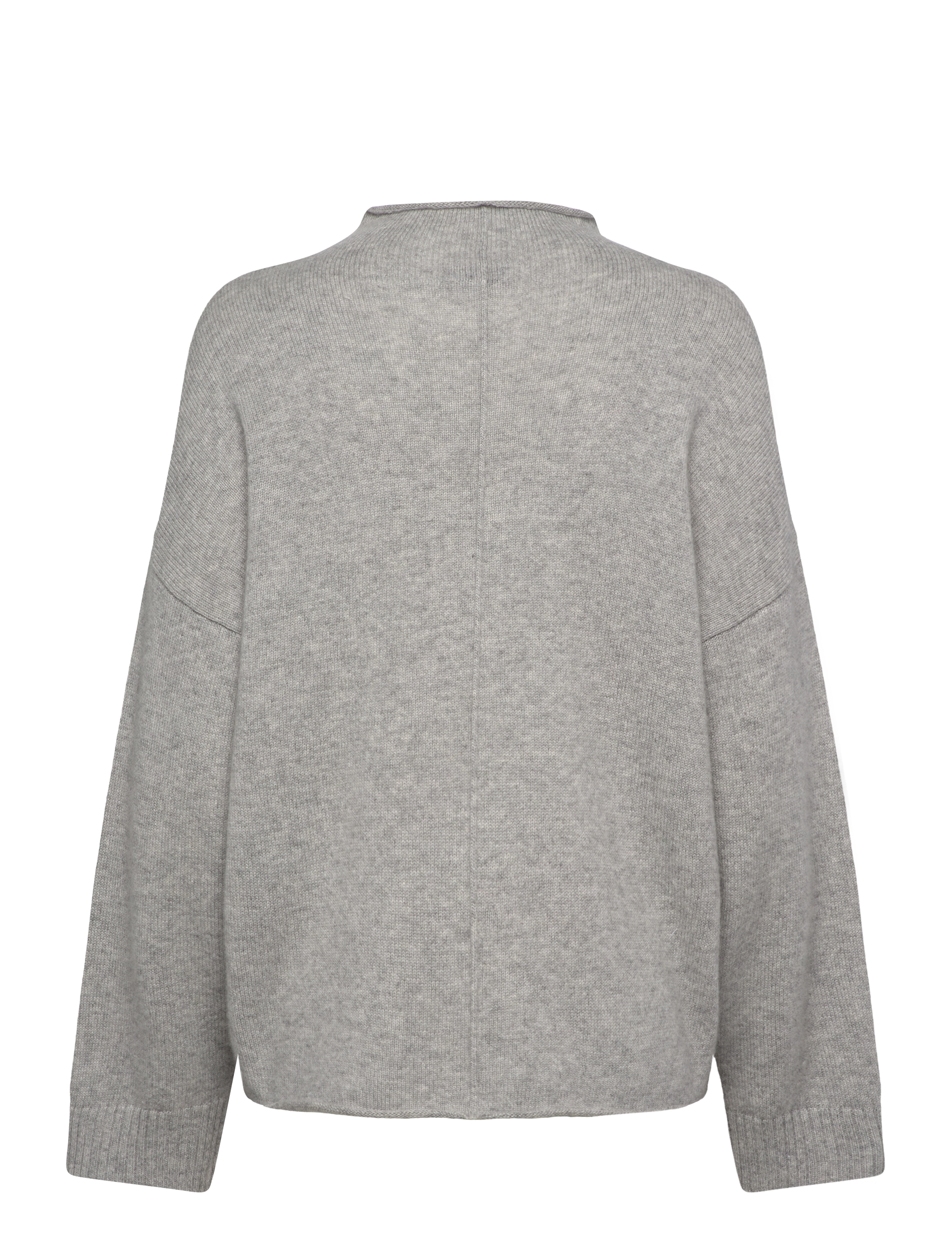 Davida Cashmere - Oversized Half Turtleneck - polotröjor - light grey - 1