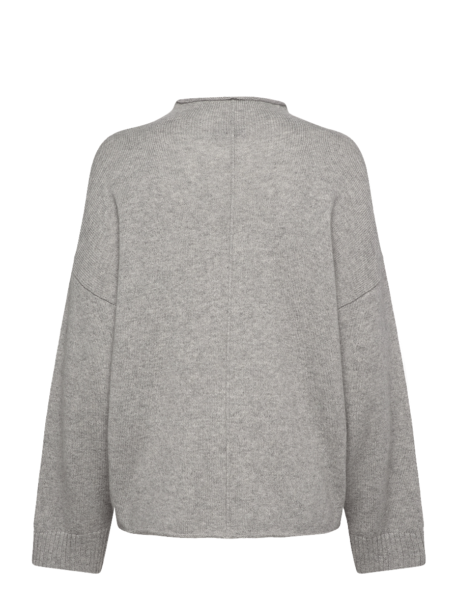 Davida Cashmere - Oversized Half Turtleneck - kaschmir - light grey - 2