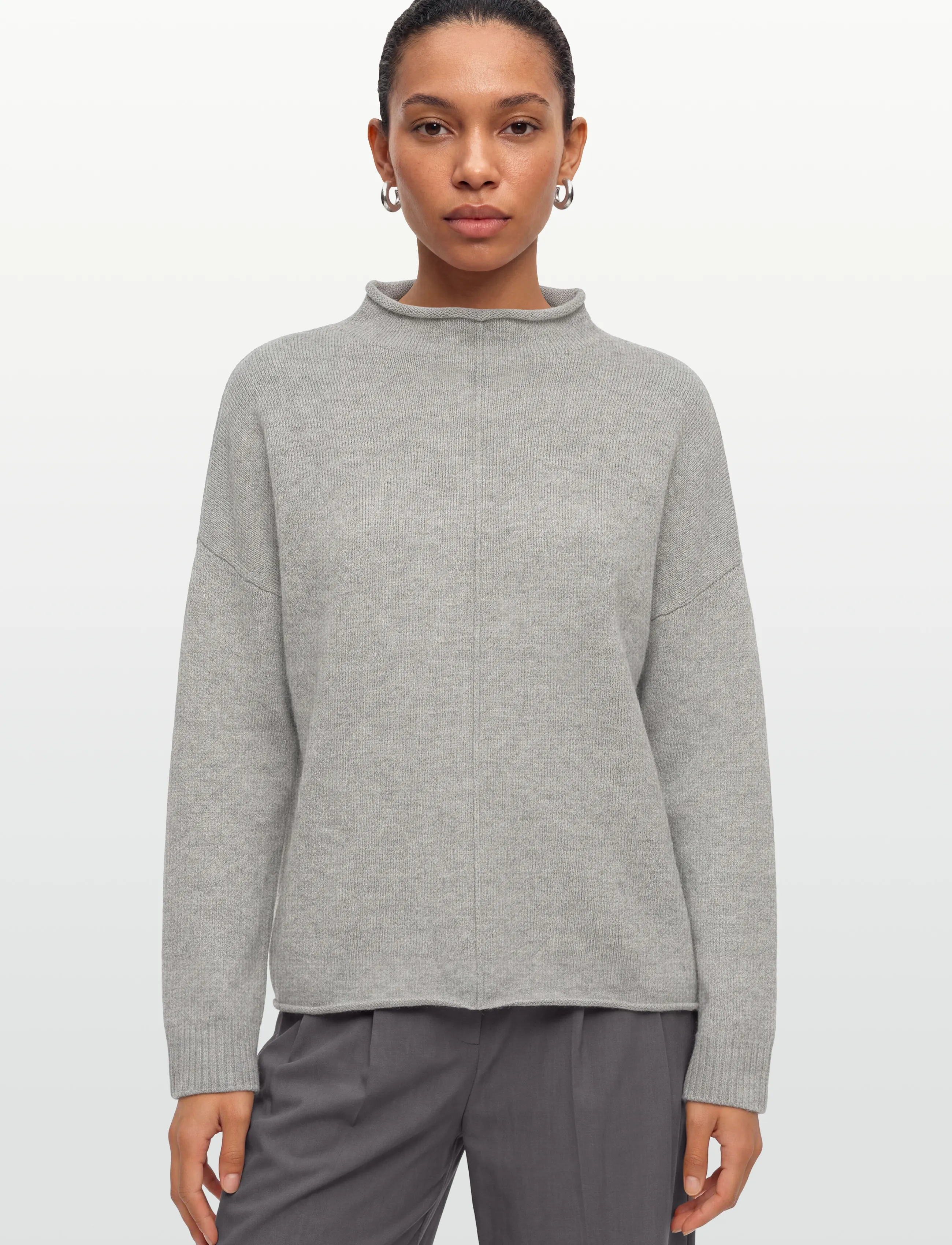 Oversized Half Turtleneck 2