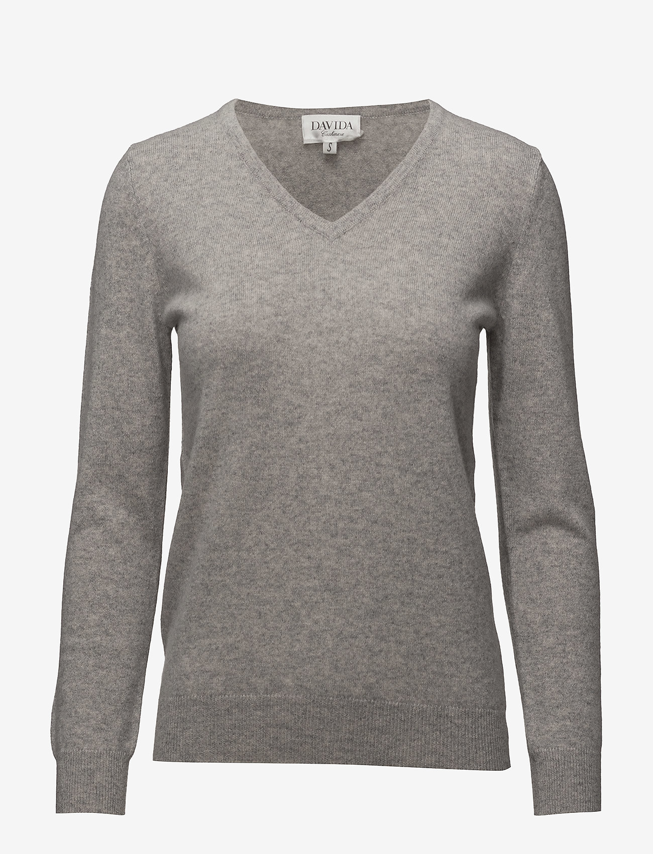 Davida Cashmere Brushed Roll Neck Sweater, S, Knitwear, Beige - Turtleneck, Frauen