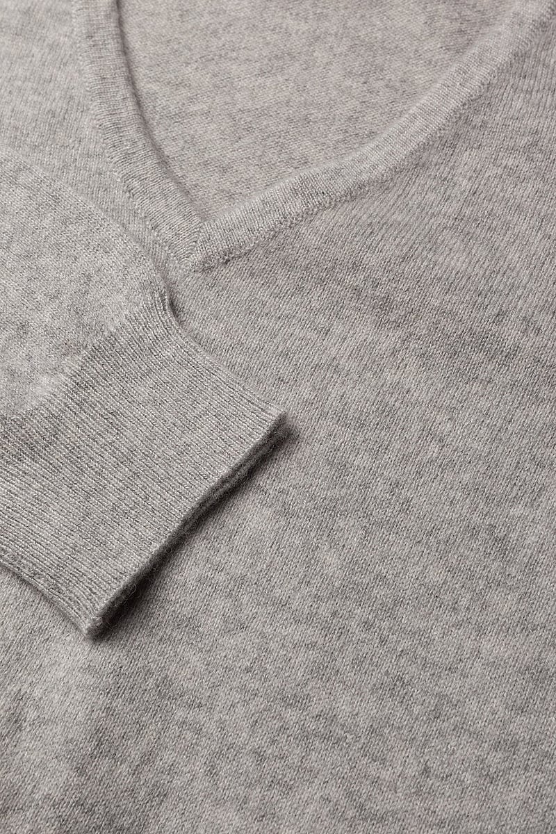 Davida Cashmere - Brushed Roll Neck Sweater - kaschmir - light light beige - 2