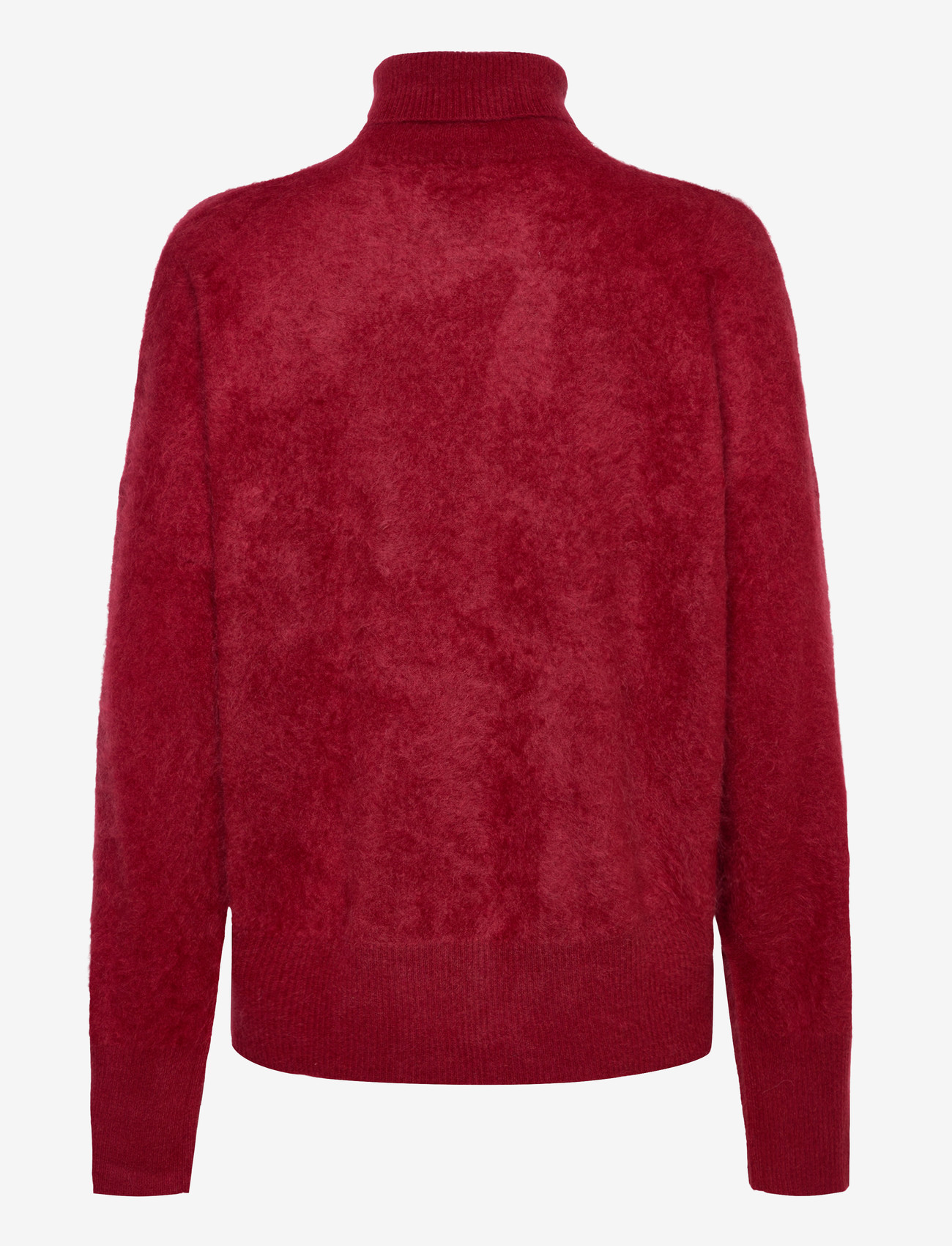 Davida Cashmere - Brushed Roll Neck Sweater - kõrge kaelusega džemprid - mulberry red - 2